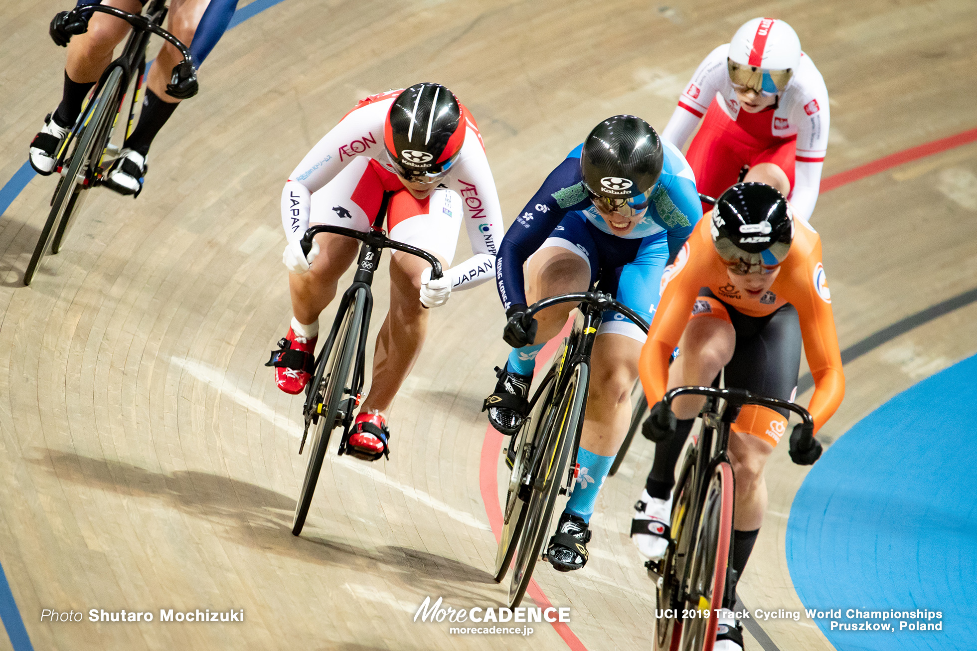 Women's Keirin 1st Round / 2019 Track Cycling World Championships Pruszków, Poland