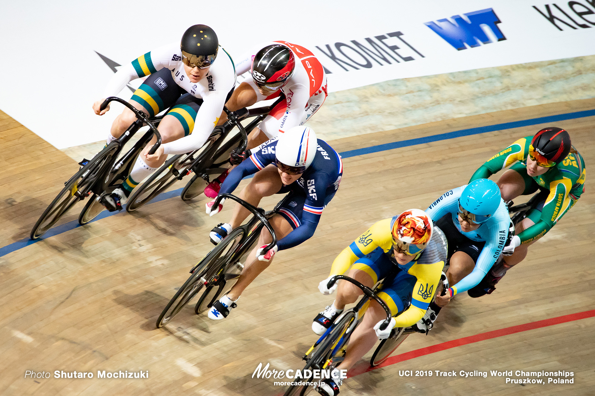 Women's Keirin 1st Round / 2019 Track Cycling World Championships Pruszków, Poland