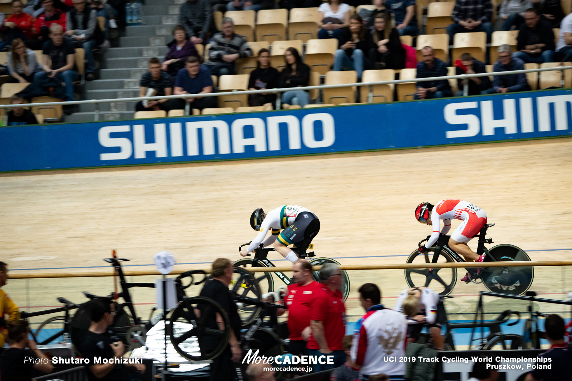 Women's Keirin 1st Round / 2019 Track Cycling World Championships Pruszków, Poland