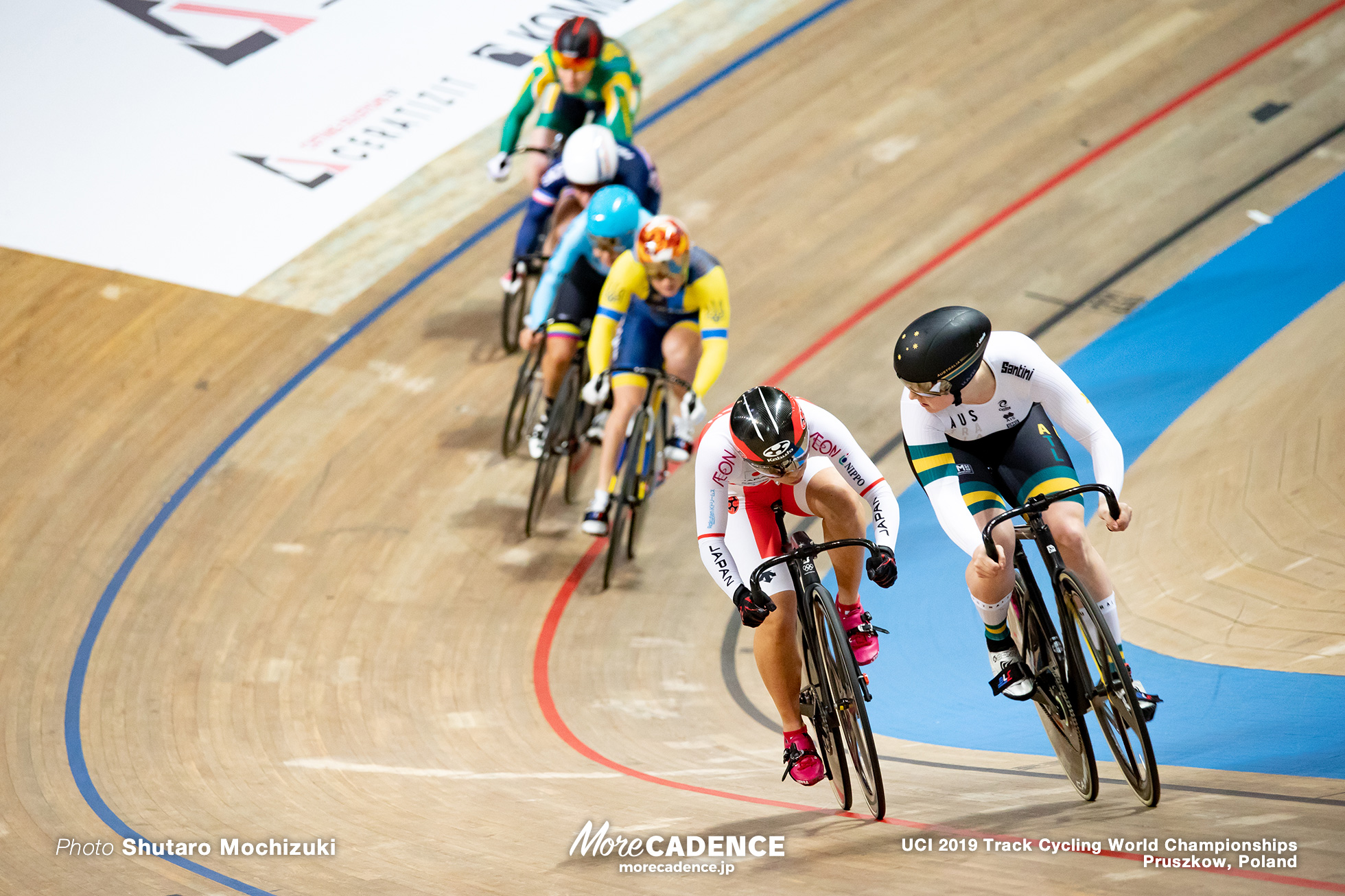 Women's Keirin 1st Round / 2019 Track Cycling World Championships Pruszków, Poland