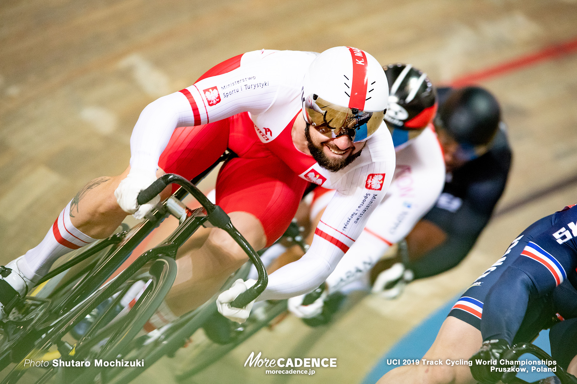 Men's Keirin Semi Final / 2019 Track Cycling World Championships Pruszków, Poland