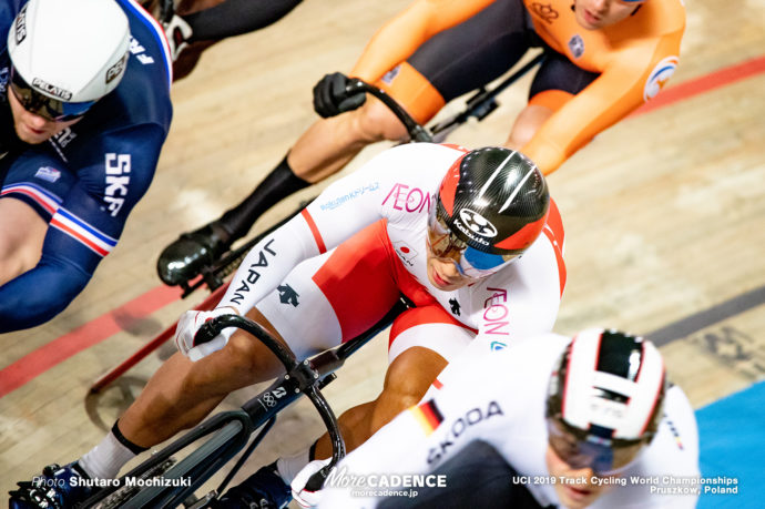 Men's Keirin Semi Final / 2019 Track Cycling World Championships Pruszków, Poland