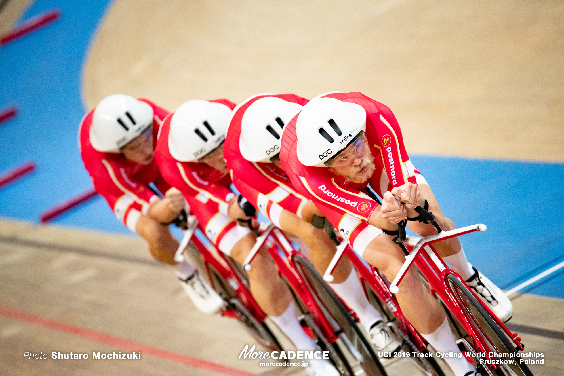 Men's Team Pursuit Final / 2019 Track Cycling World Championships Pruszków, Poland, Lasse Norman Hansen / Julius Johansen / Rasmus Pedersen / Casper von Folsach ラッセ ノーマン・ハンセン / ジュリアス・ヨハンセン / ラスムス・ペダーセン / キャスパー・フォルザック