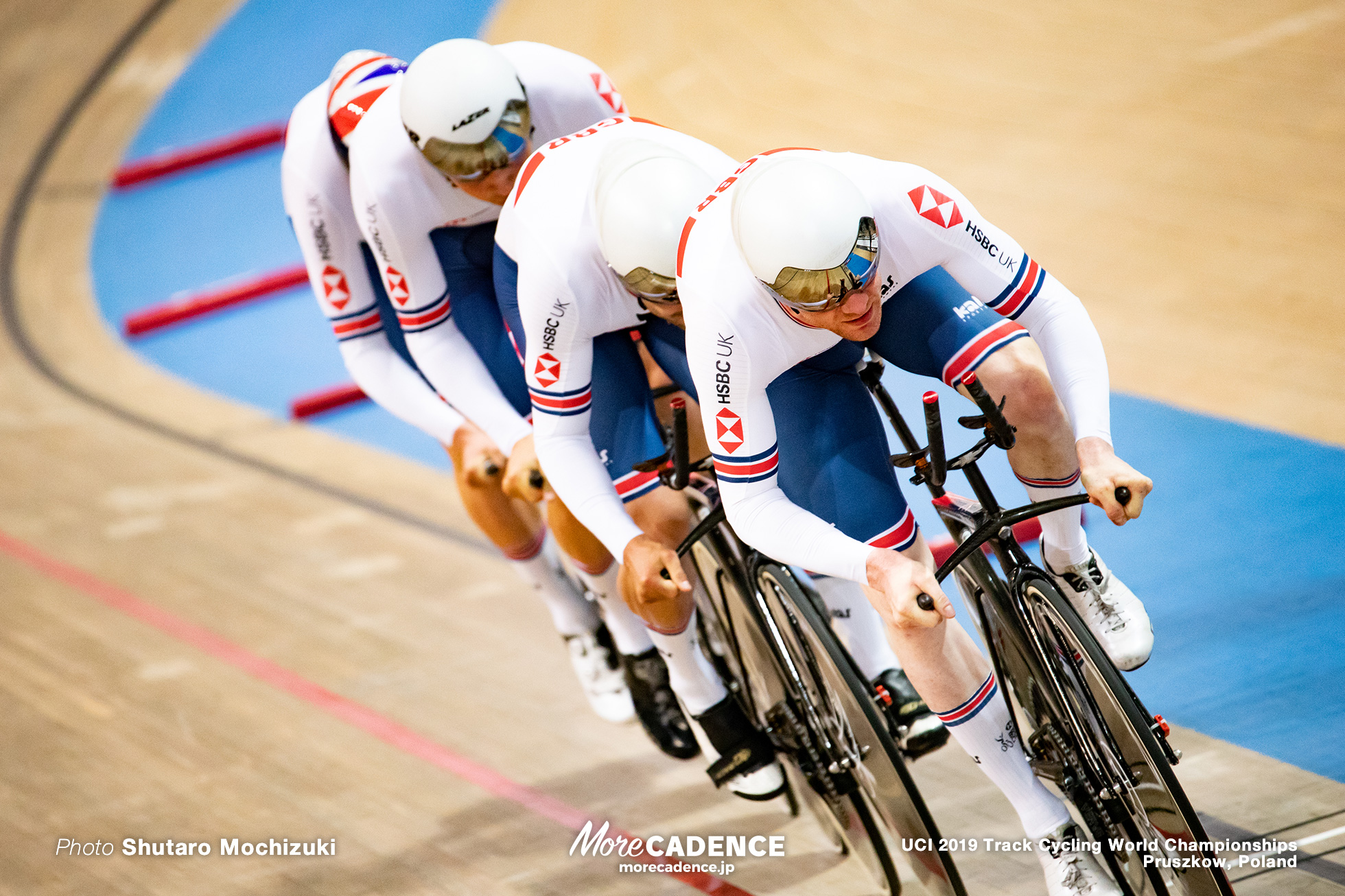 Men's Team Pursuit Final / 2019 Track Cycling World Championships Pruszków, Poland