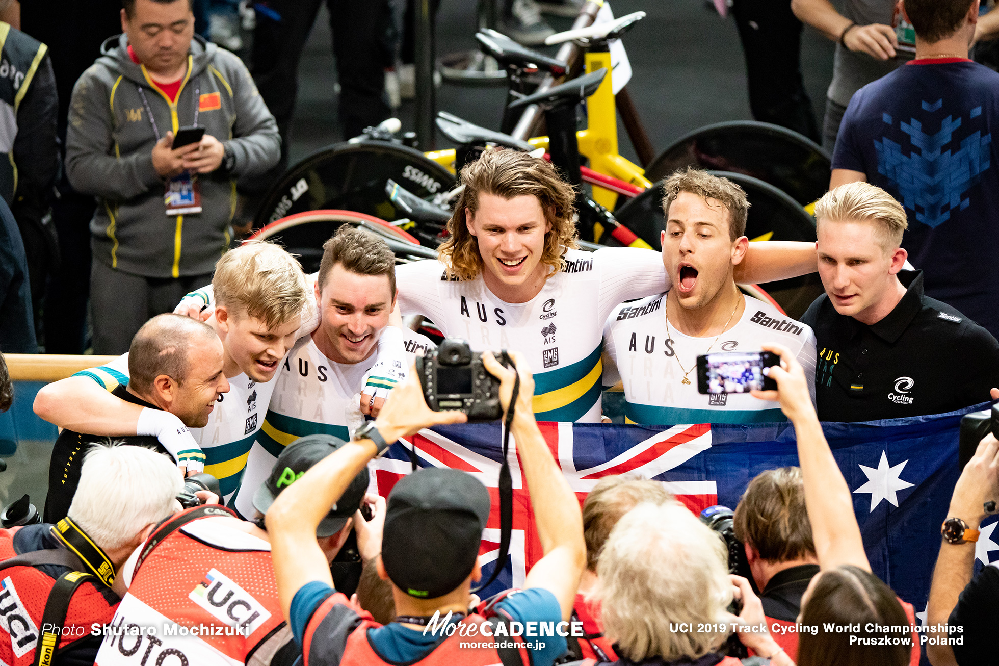 Men's Team Pursuit Final / 2019 Track Cycling World Championships Pruszków, Poland