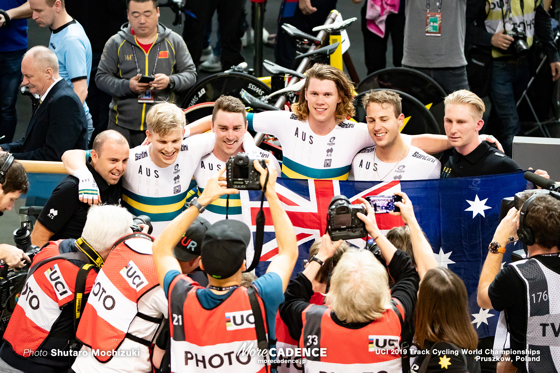 Men's Team Pursuit Final / 2019 Track Cycling World Championships Pruszków, Poland