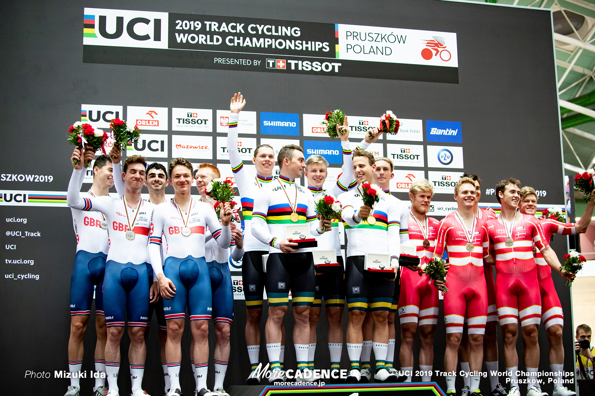 Men's Team Pursuit Final / 2019 Track Cycling World Championships Pruszków, Poland