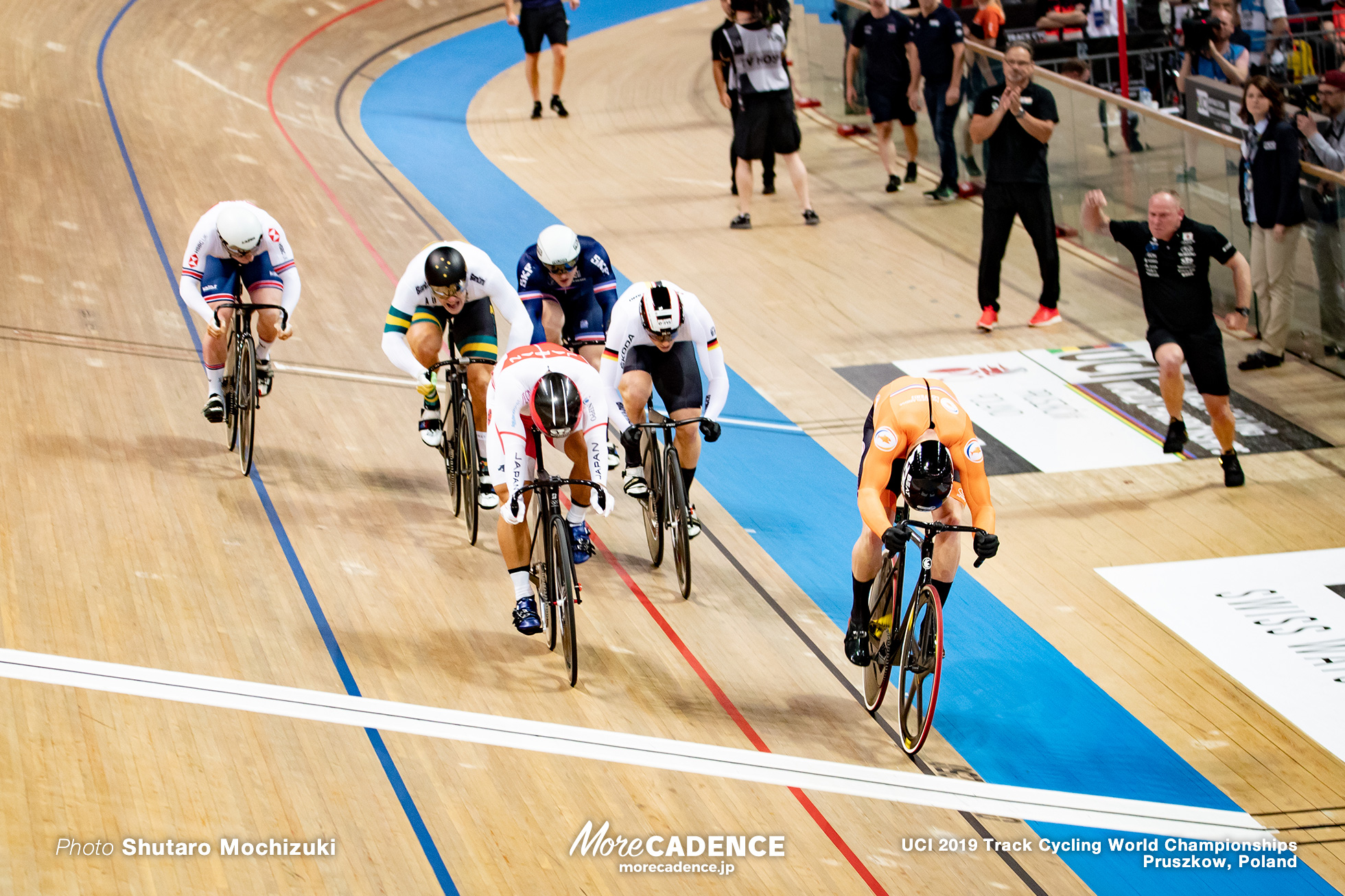 Men's Keirin Final / 2019 Track Cycling World Championships Pruszków, Poland