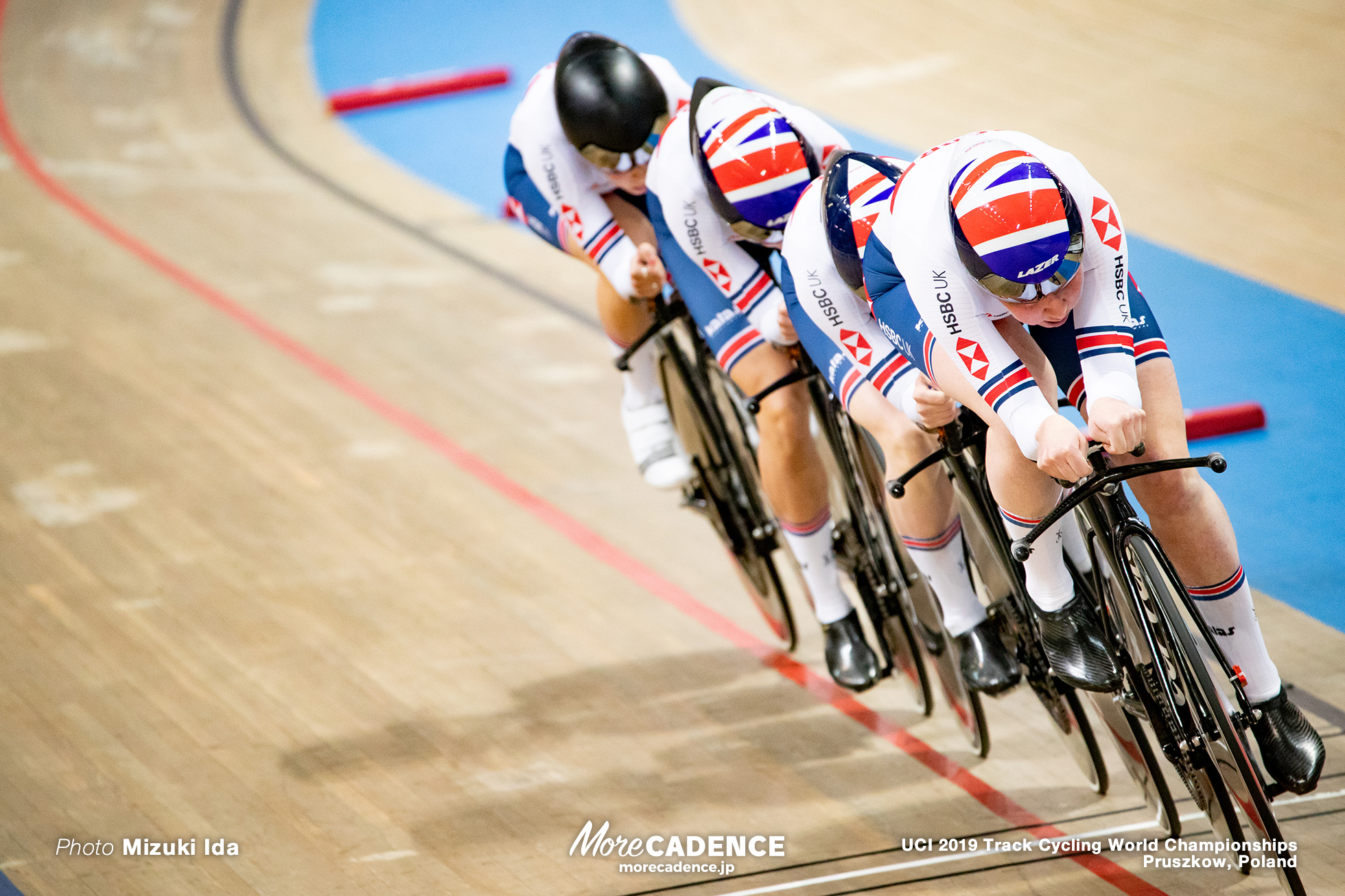 Women's Team Pursuit Final / 2019 Track Cycling World Championships Pruszków, Poland