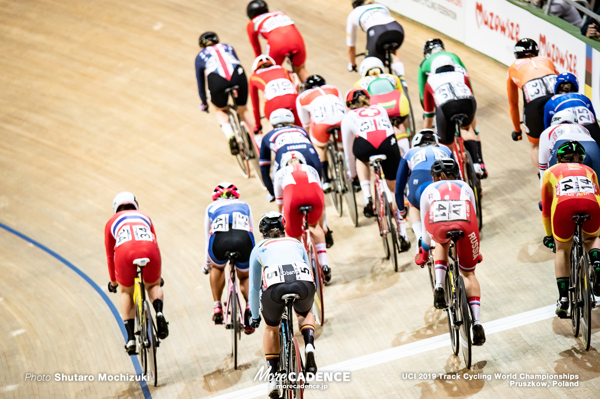 Women's Omnium Tempo Race / 2019 Track Cycling World Championships Pruszków, Poland