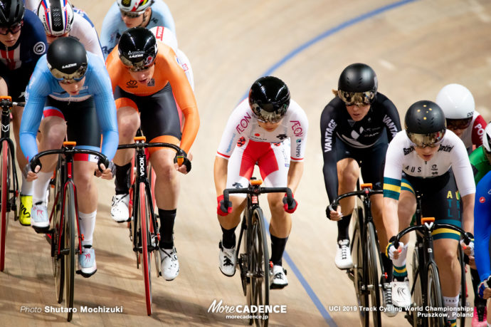 Women's Omnium Elimination / 2019 Track Cycling World Championships Pruszków, Poland