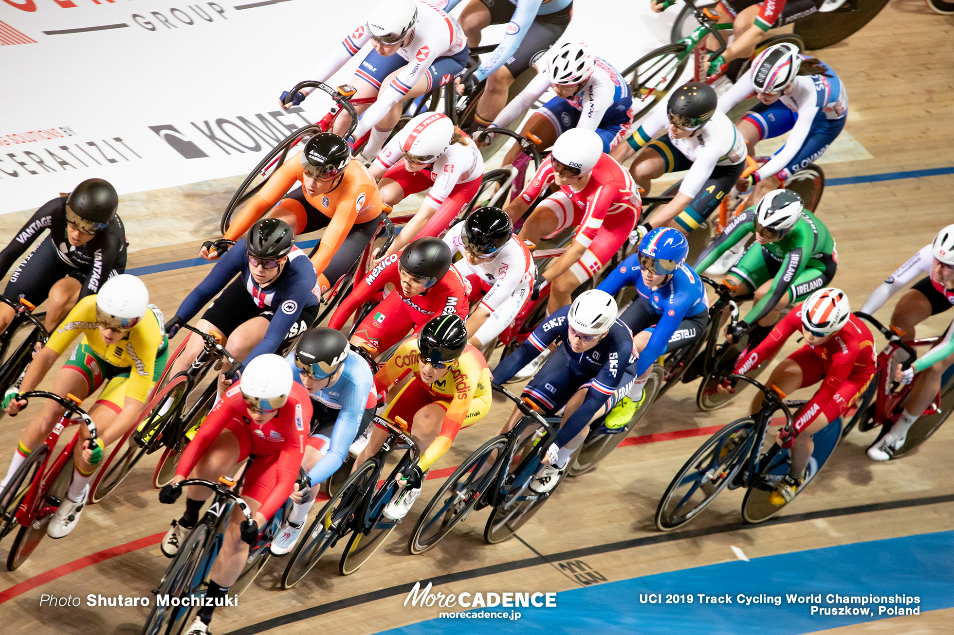 Women's Omnium Elimination / 2019 Track Cycling World Championships Pruszków, Poland