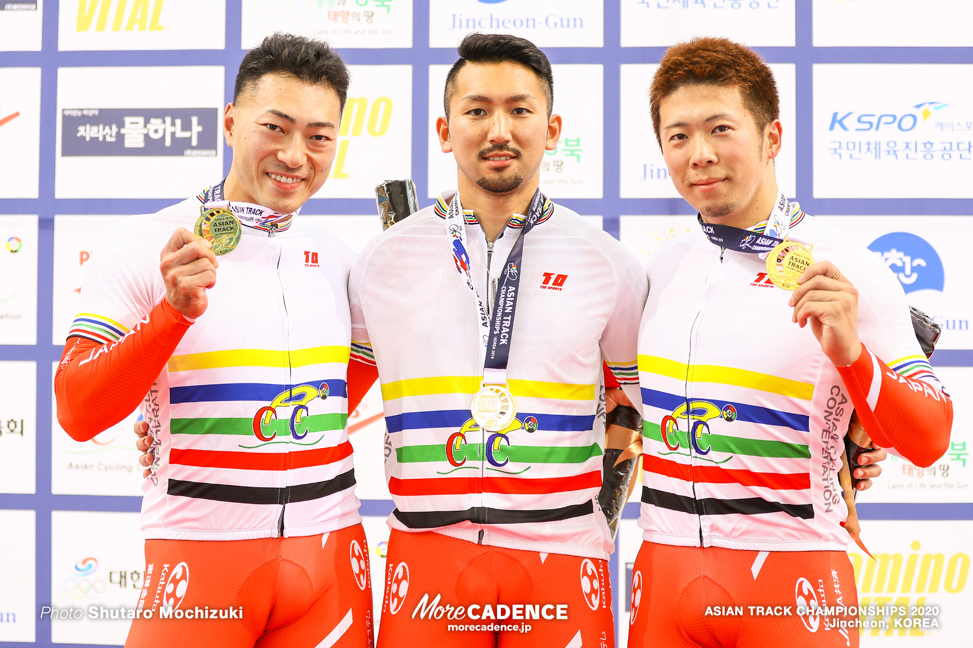 Awarding Ceremony / Men Elite Team Sprint / ASIAN TRACK CHAMPIONSHIPS 2020