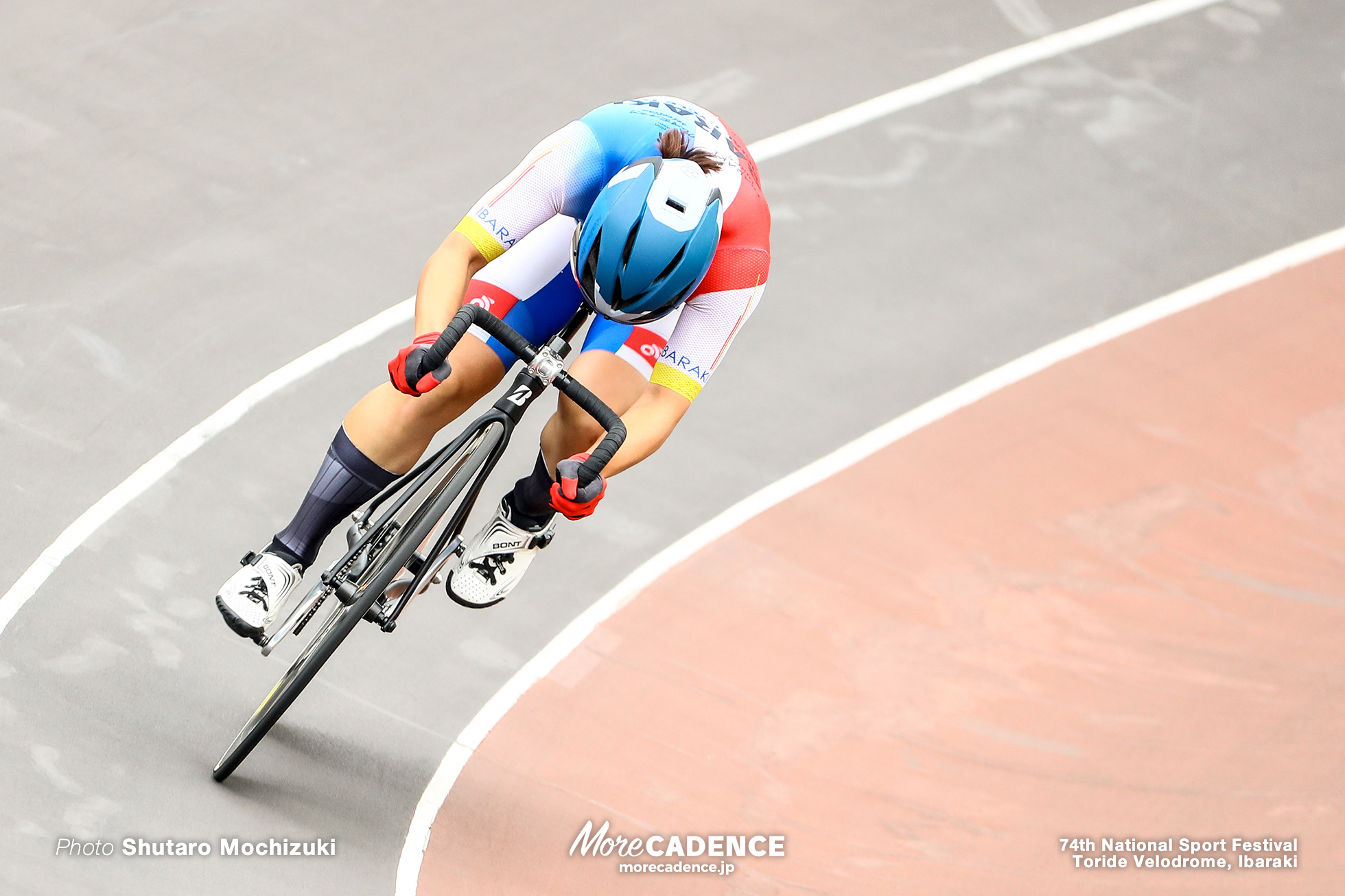 梶原悠未 / 成年女子スクラッチ決勝/茨城国体