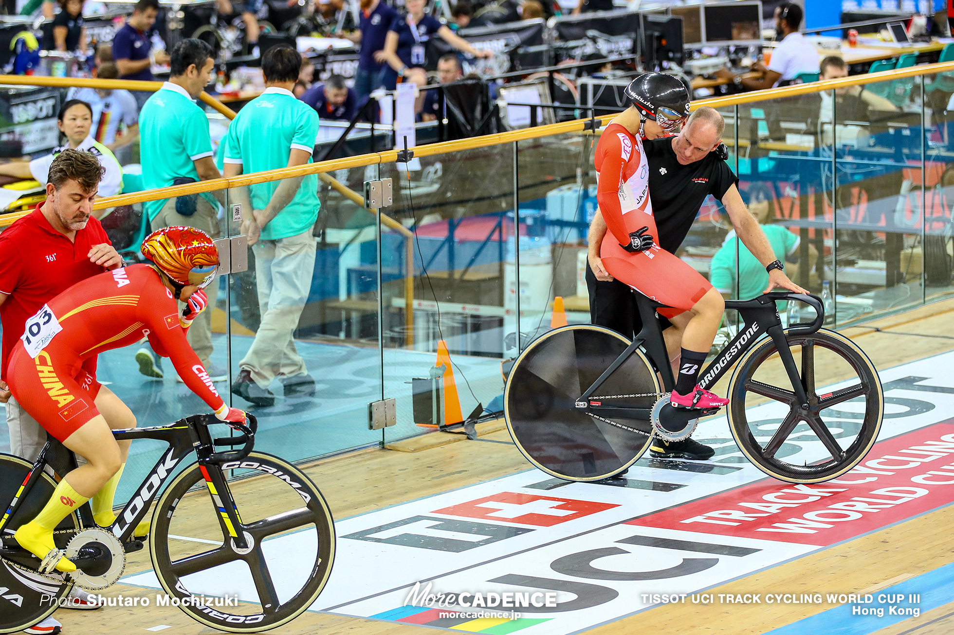 1/16 Finals / Women's Sprint / TISSOT UCI TRACK CYCLING WORLD CUP III, Hong Kong, 太田りゆ LIN Junhong