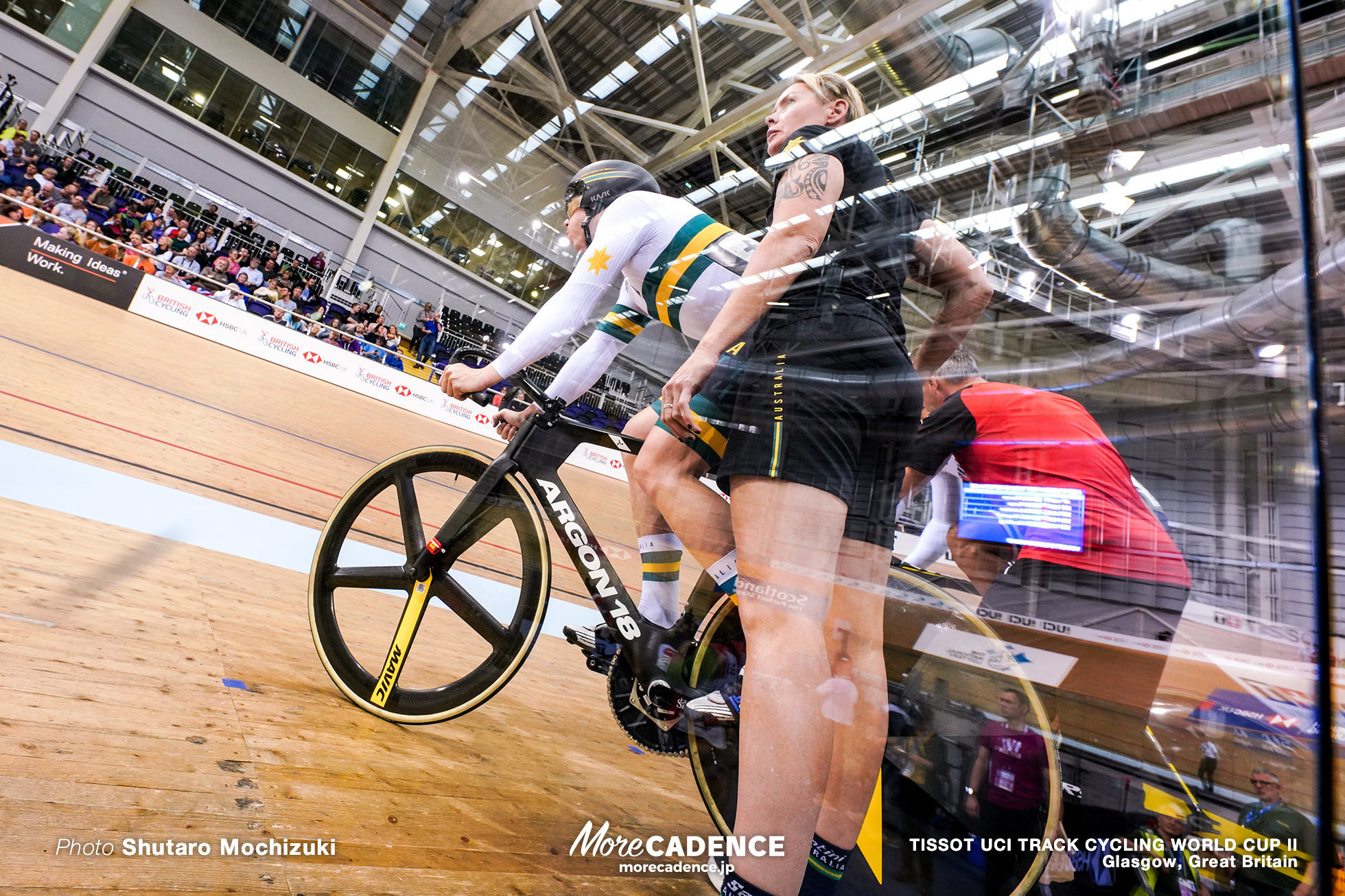 Repechage / Men's Keirin / TISSOT UCI TRACK CYCLING WORLD CUP II, Glasgow, Great Britain, Thomas CLARKE トーマス・クラーク