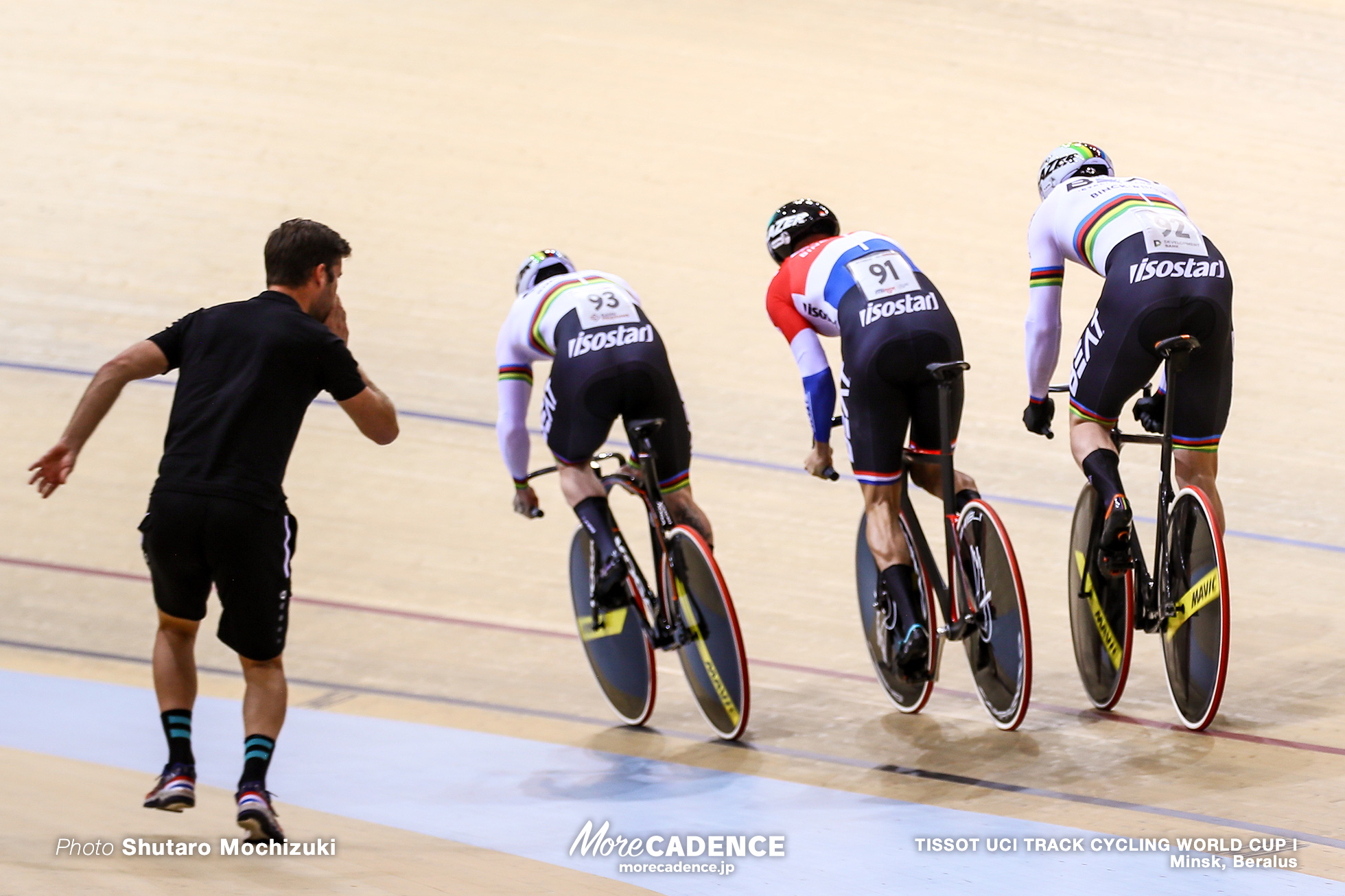 Men's Team Sprint / TISSOT UCI TRACK CYCLING WORLD CUP I, Minsk, Beralus