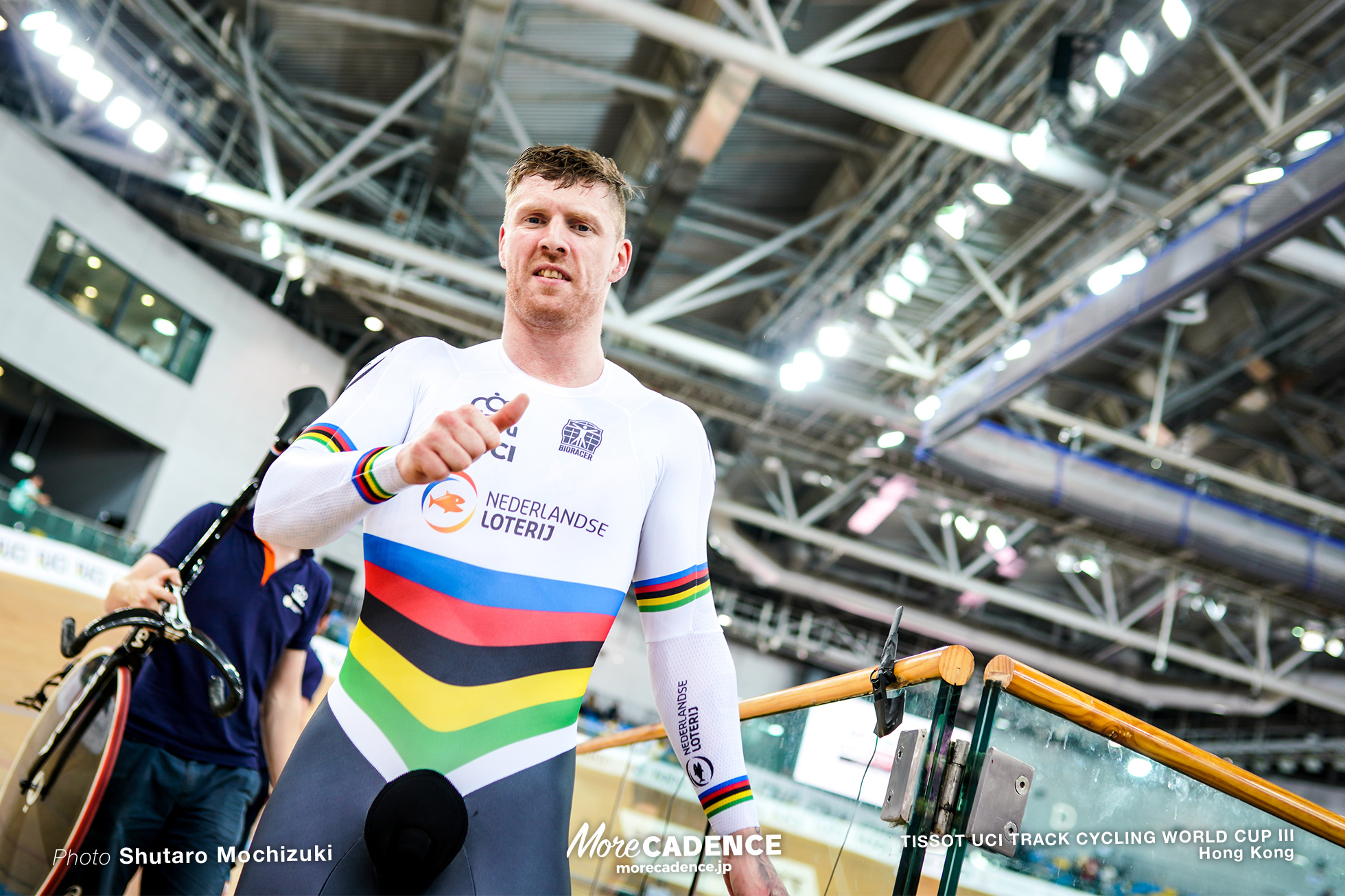 Final / Men's Team Sprint / TISSOT UCI TRACK CYCLING WORLD CUP III, Hong Kong, Roy van den BERG ロイ・バンデンバーグ