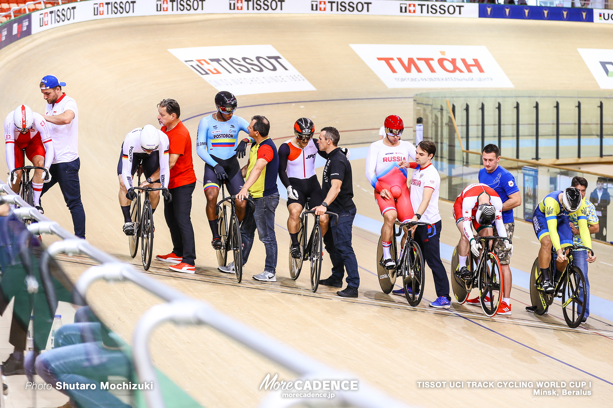 1st Round / Men's Keirin / TISSOT UCI TRACK CYCLING WORLD CUP I, Minsk, Beralus