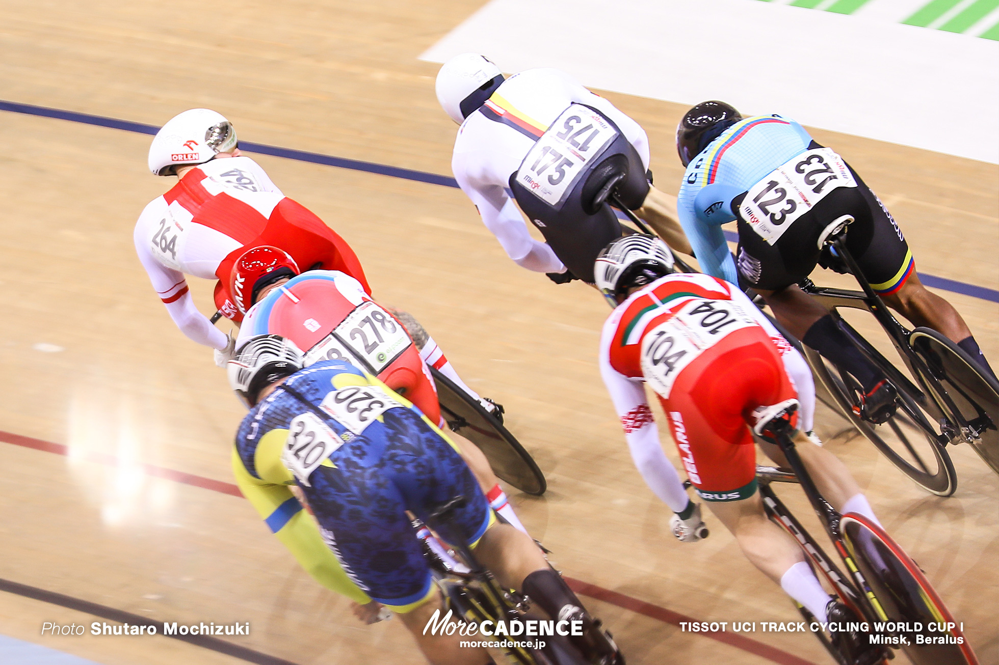 1st Round / Men's Keirin / TISSOT UCI TRACK CYCLING WORLD CUP I, Minsk, Beralus