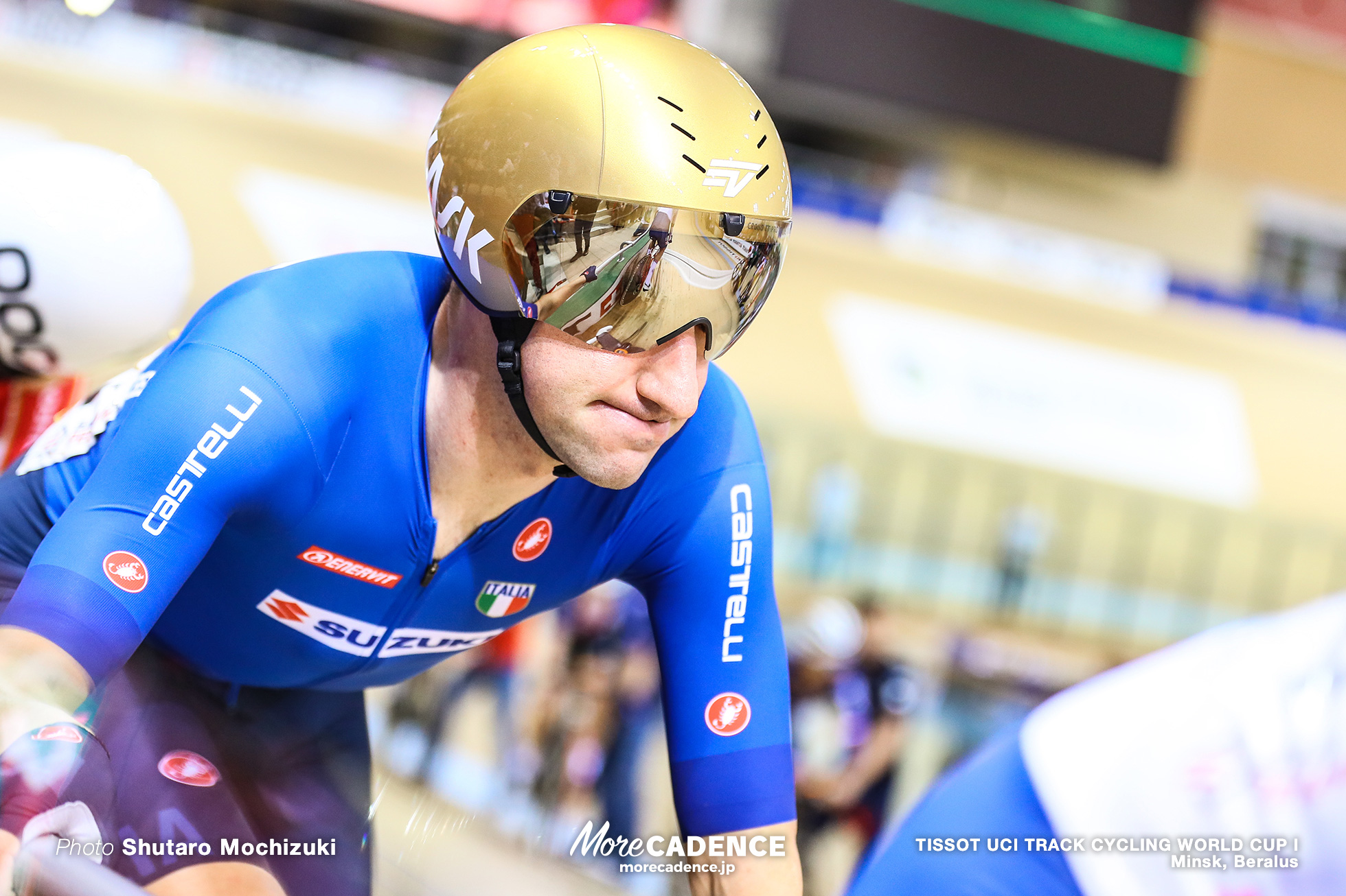 Elia Viviani (ITA), Point Race / Men's Omnium / TISSOT UCI TRACK CYCLING WORLD CUP I, Minsk, Beralus