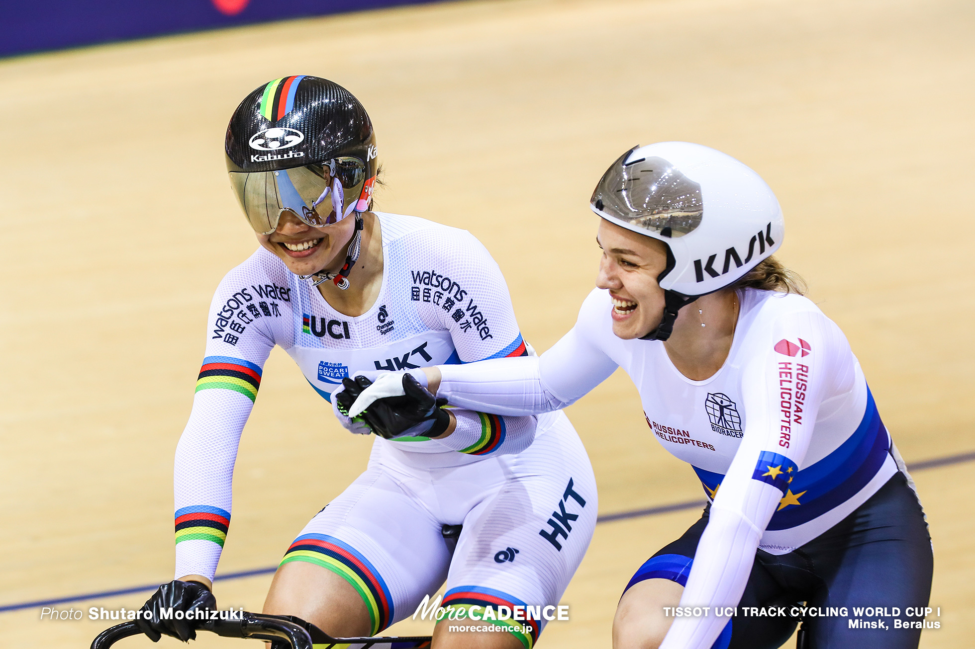 Final / Women's Sprint / TISSOT UCI TRACK CYCLING WORLD CUP I, Minsk, Beralus