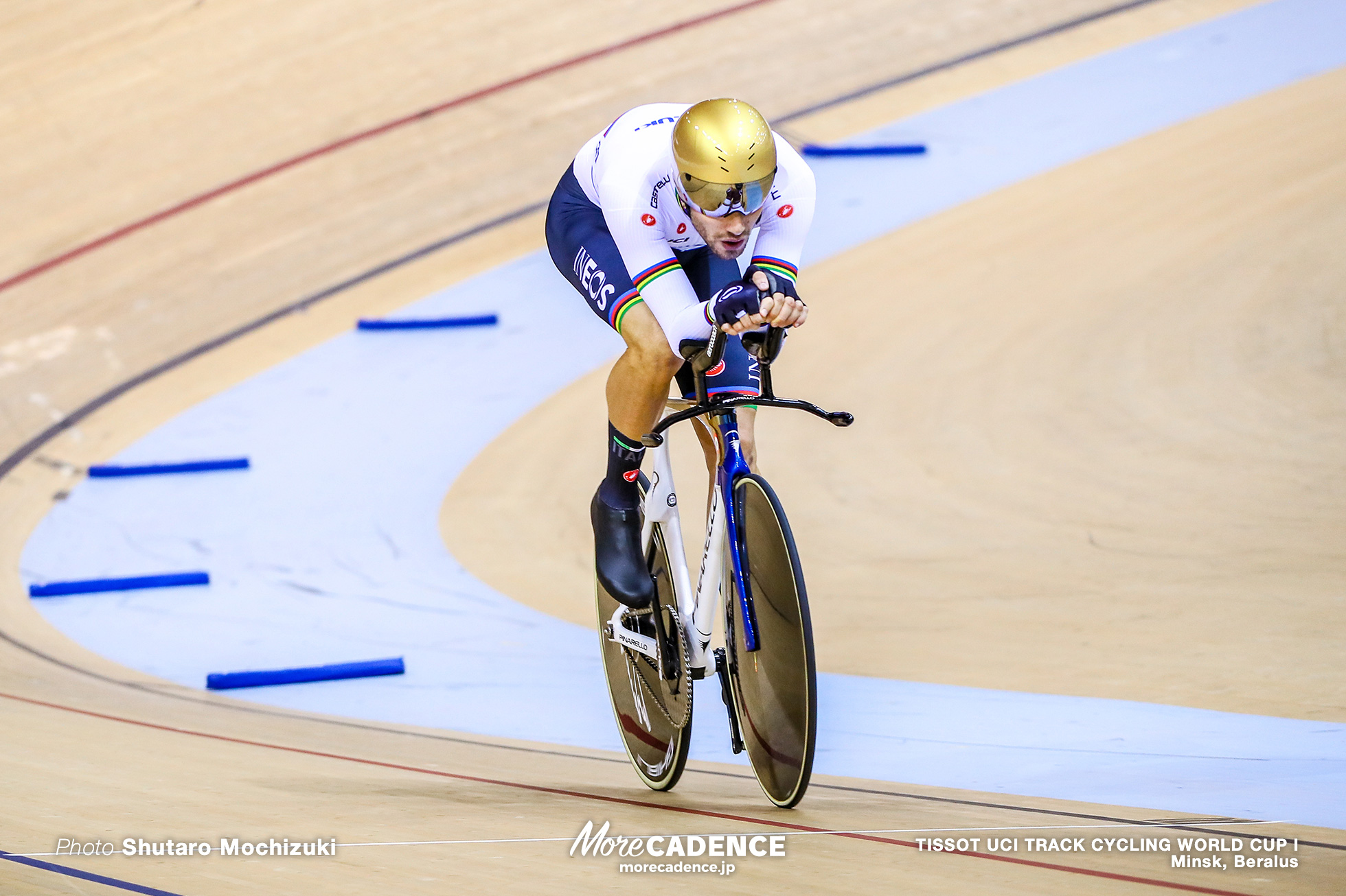 Fillipo Ganna, Qualifying / Men's Individual Pursuit / TISSOT UCI TRACK CYCLING WORLD CUP I, Minsk, Beralus