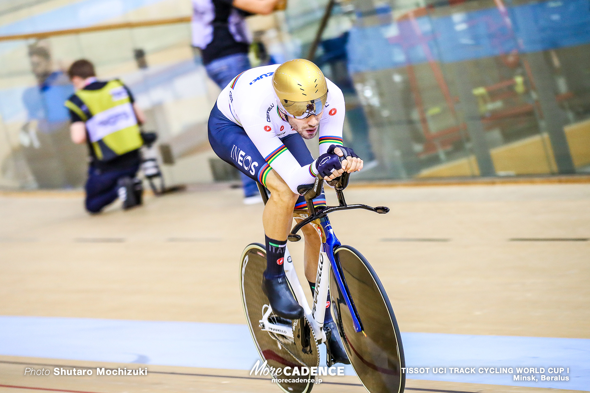 Fillipo Ganna, Qualifying / Men's Individual Pursuit / TISSOT UCI TRACK CYCLING WORLD CUP I, Minsk, Beralus