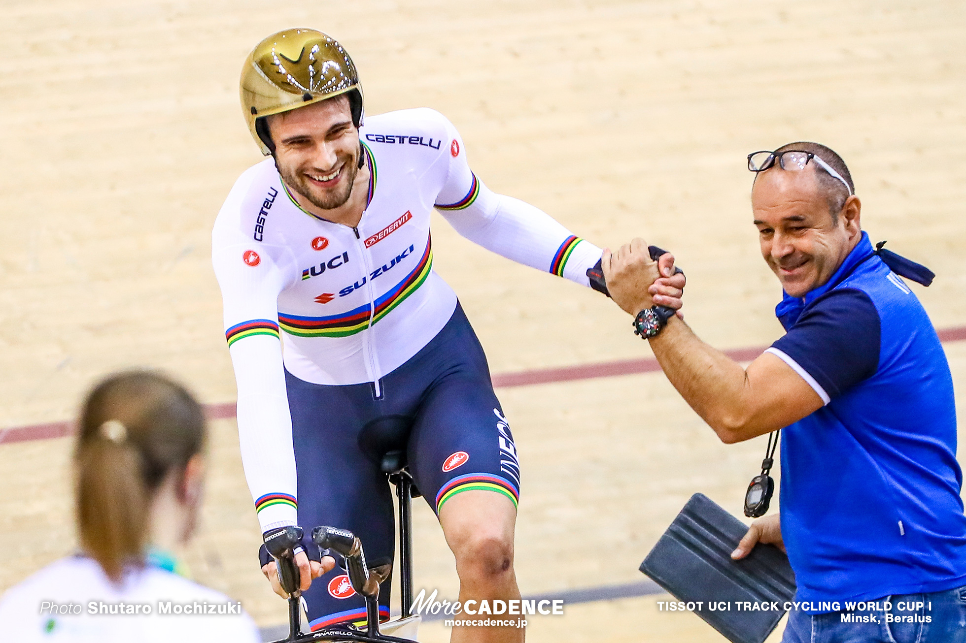 Fillipo Ganna, Qualifying / Men's Individual Pursuit / TISSOT UCI TRACK CYCLING WORLD CUP I, Minsk, Beralus