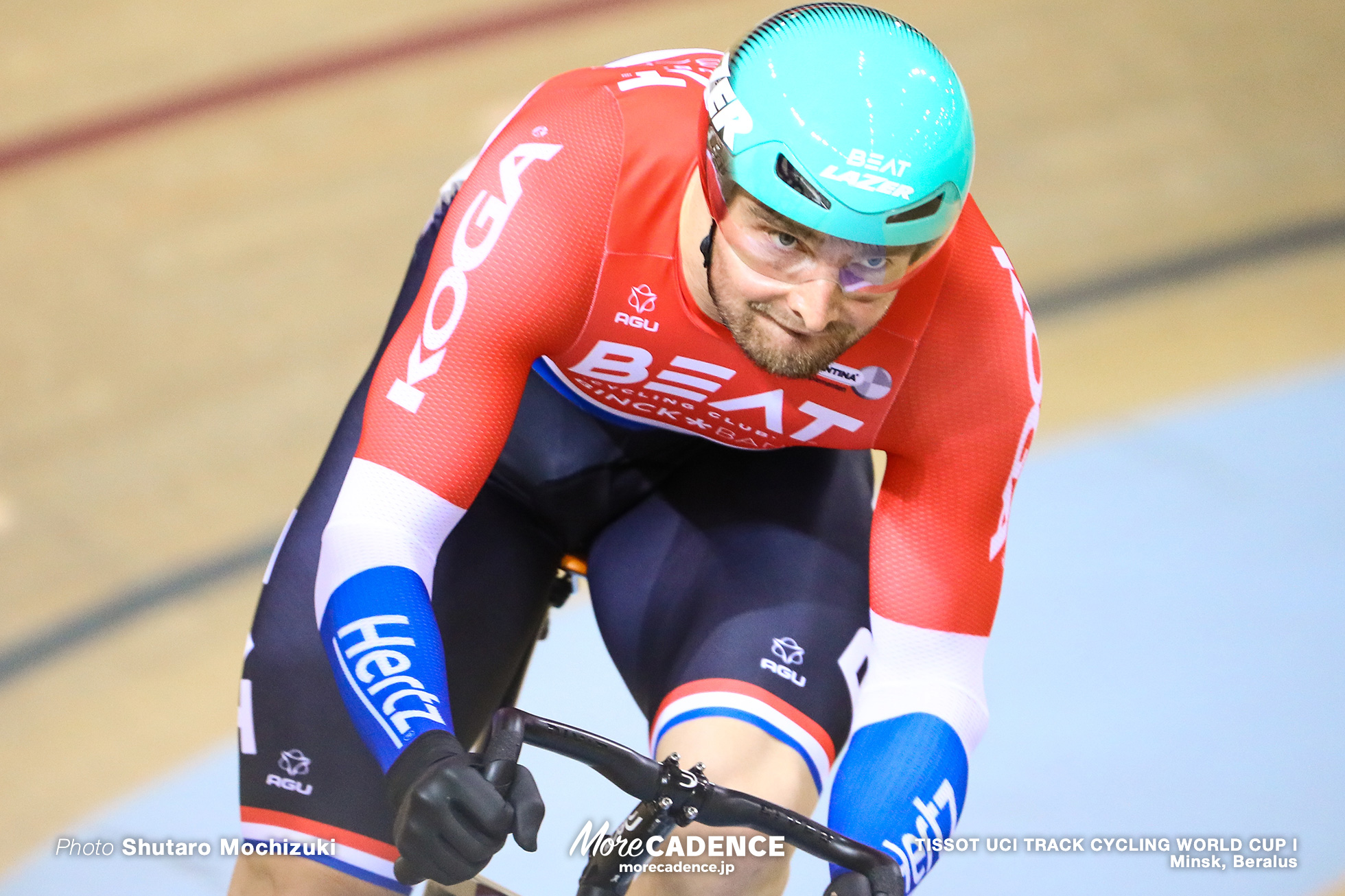 1st Round / Men's Sprint / TISSOT UCI TRACK CYCLING WORLD CUP I, Minsk, Beralus