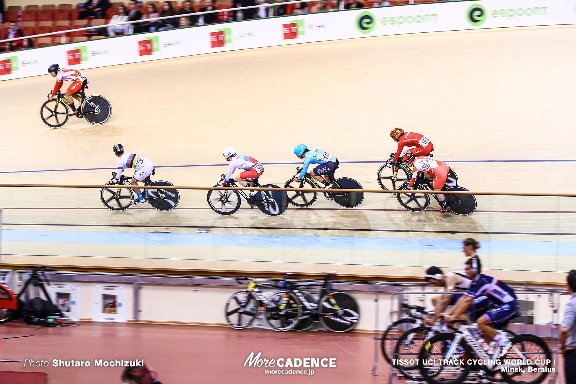 2nd Round / Women's Keirin / TISSOT UCI TRACK CYCLING WORLD CUP I, Minsk, Beralus