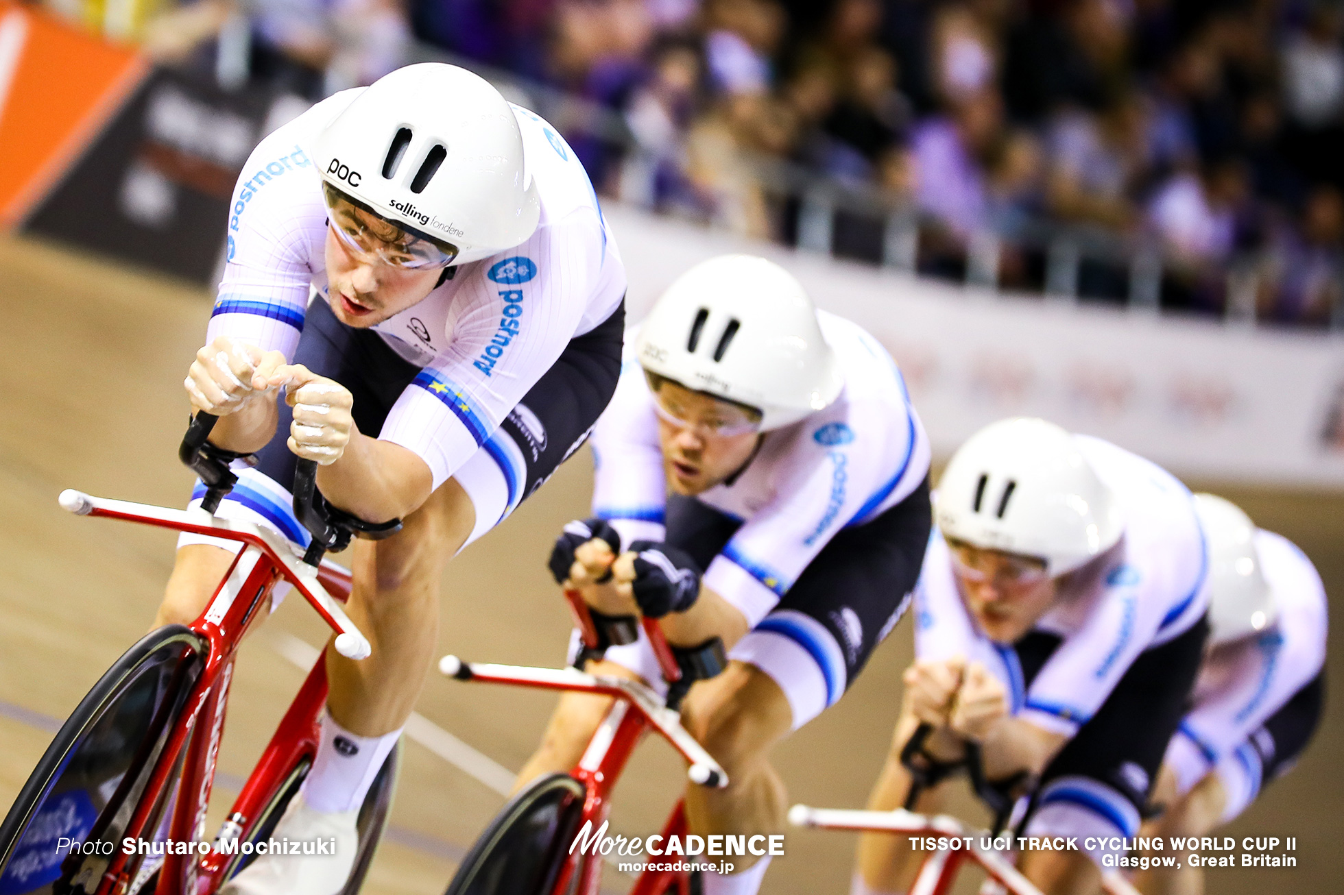 Denmark / Men's Team Pursuit / TISSOT UCI TRACK CYCLING WORLD CUP II, Glasgow, Great Britain