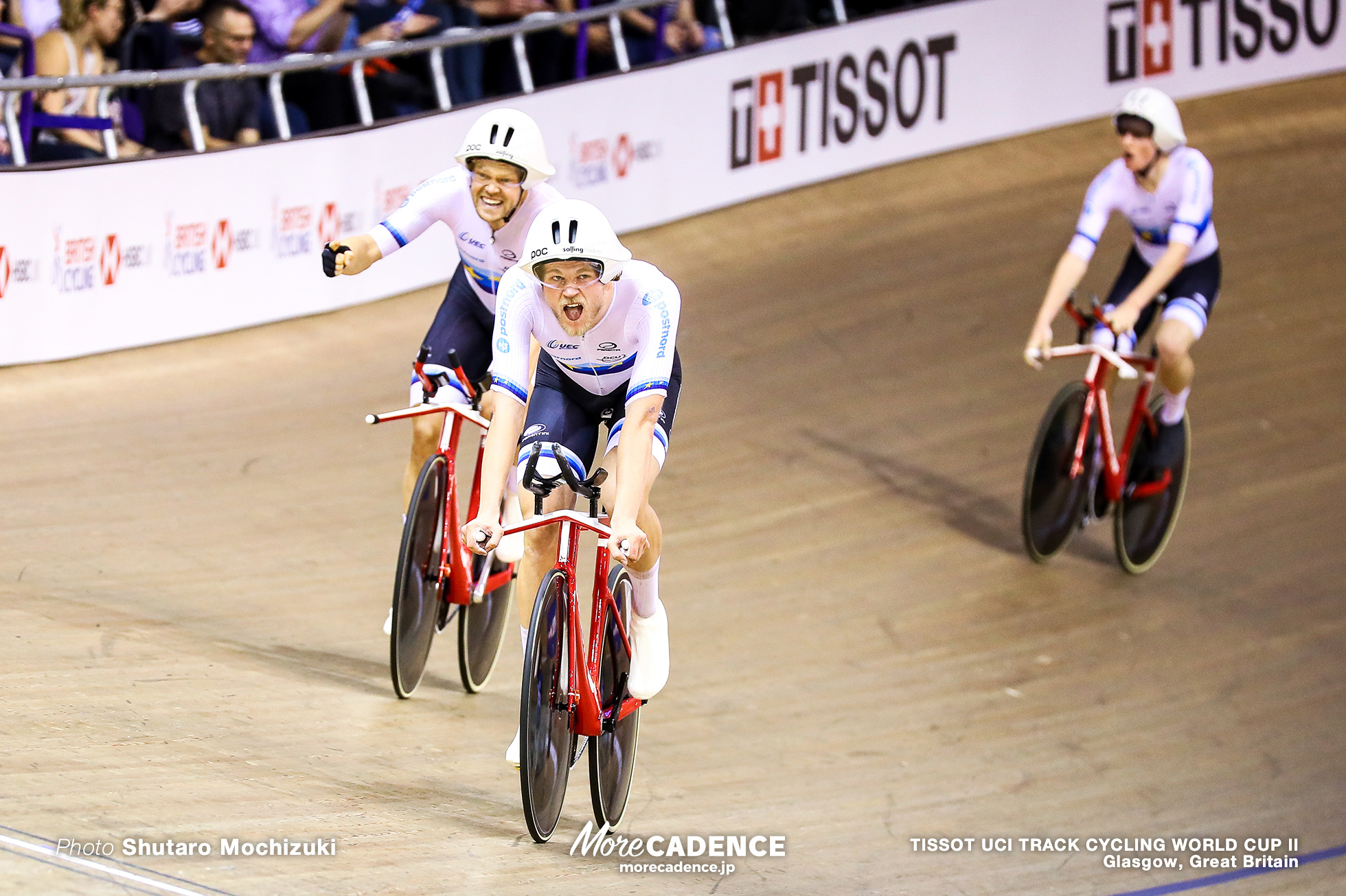 Denmark / Men's Team Pursuit / TISSOT UCI TRACK CYCLING WORLD CUP II, Glasgow, Great Britain