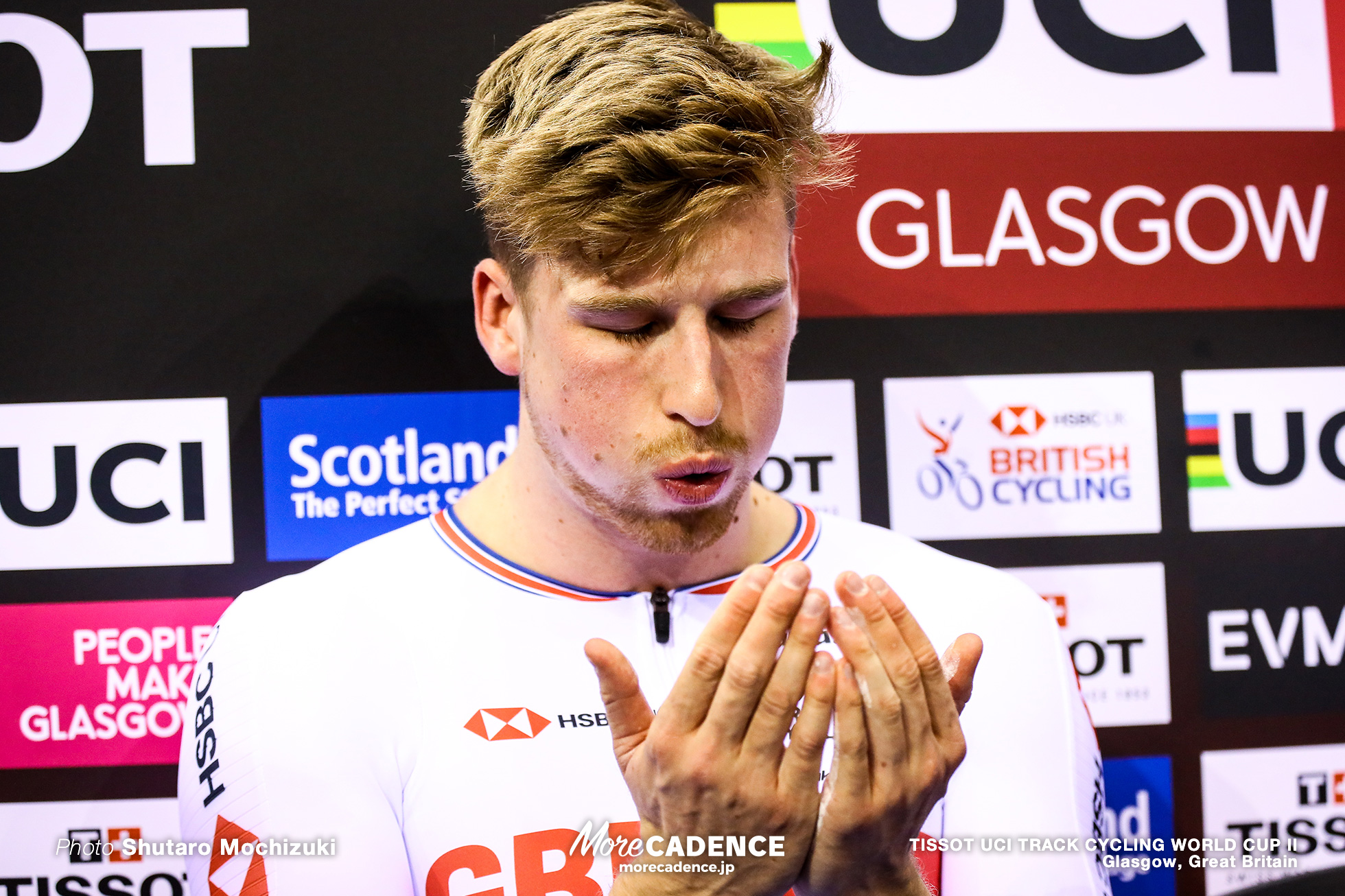 Men's Team Sprint / TISSOT UCI TRACK CYCLING WORLD CUP II, Glasgow, Great Britain