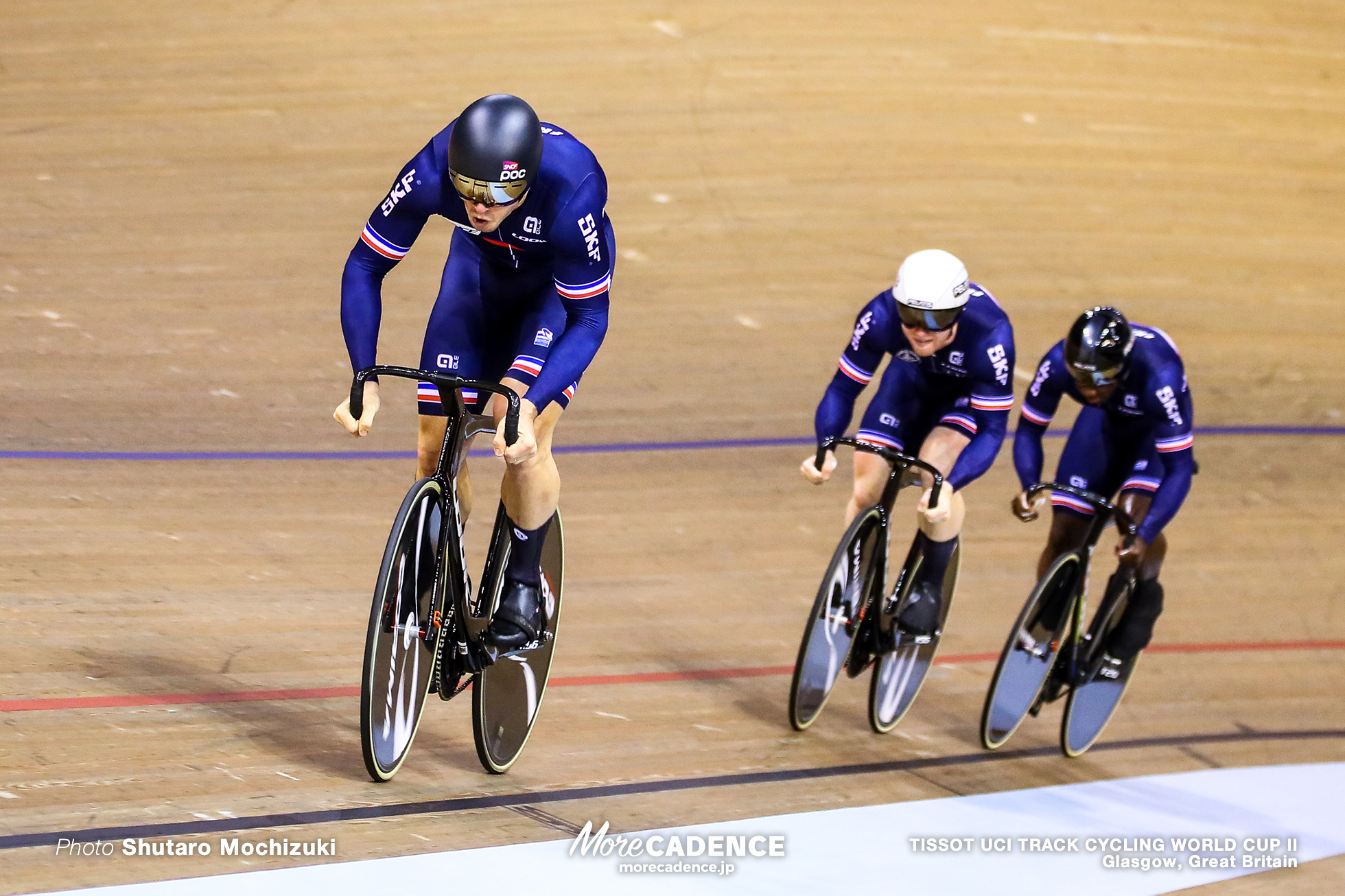 Men's Team Sprint / TISSOT UCI TRACK CYCLING WORLD CUP II, Glasgow, Great Britain