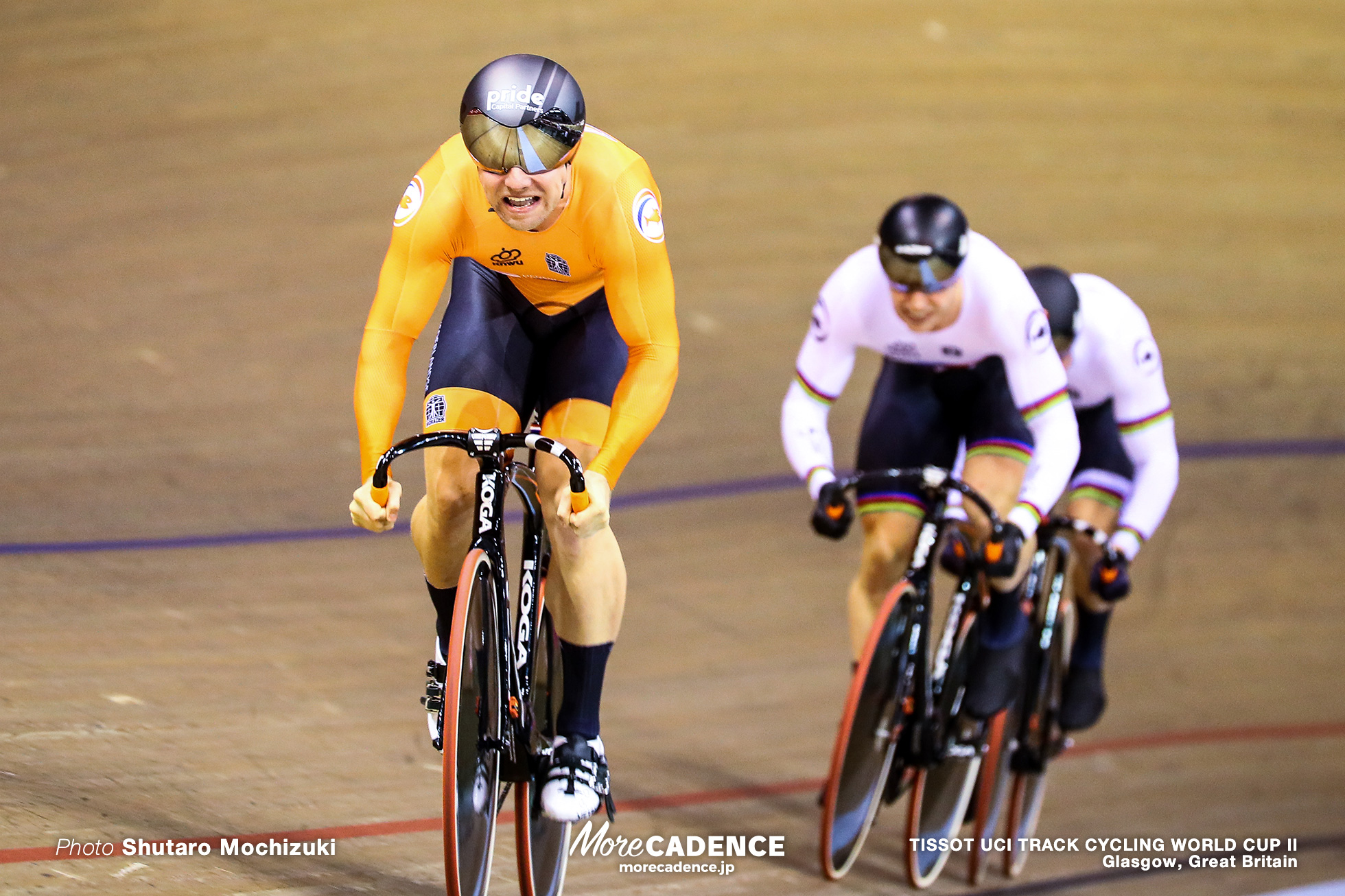 Men's Team Sprint / TISSOT UCI TRACK CYCLING WORLD CUP II, Glasgow, Great Britain