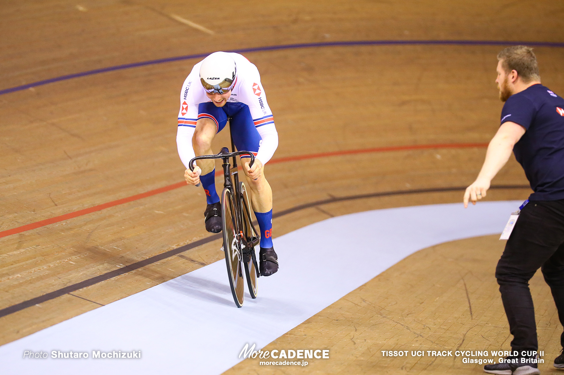 Men's Team Sprint / TISSOT UCI TRACK CYCLING WORLD CUP II, Glasgow, Great Britain