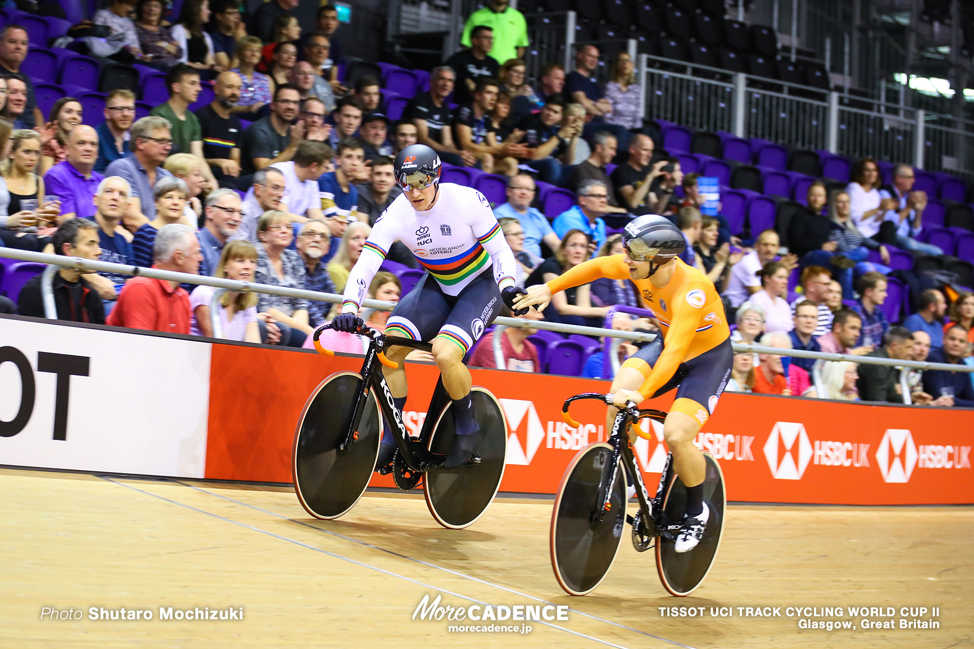 Men's Team Sprint / TISSOT UCI TRACK CYCLING WORLD CUP II, Glasgow, Great Britain