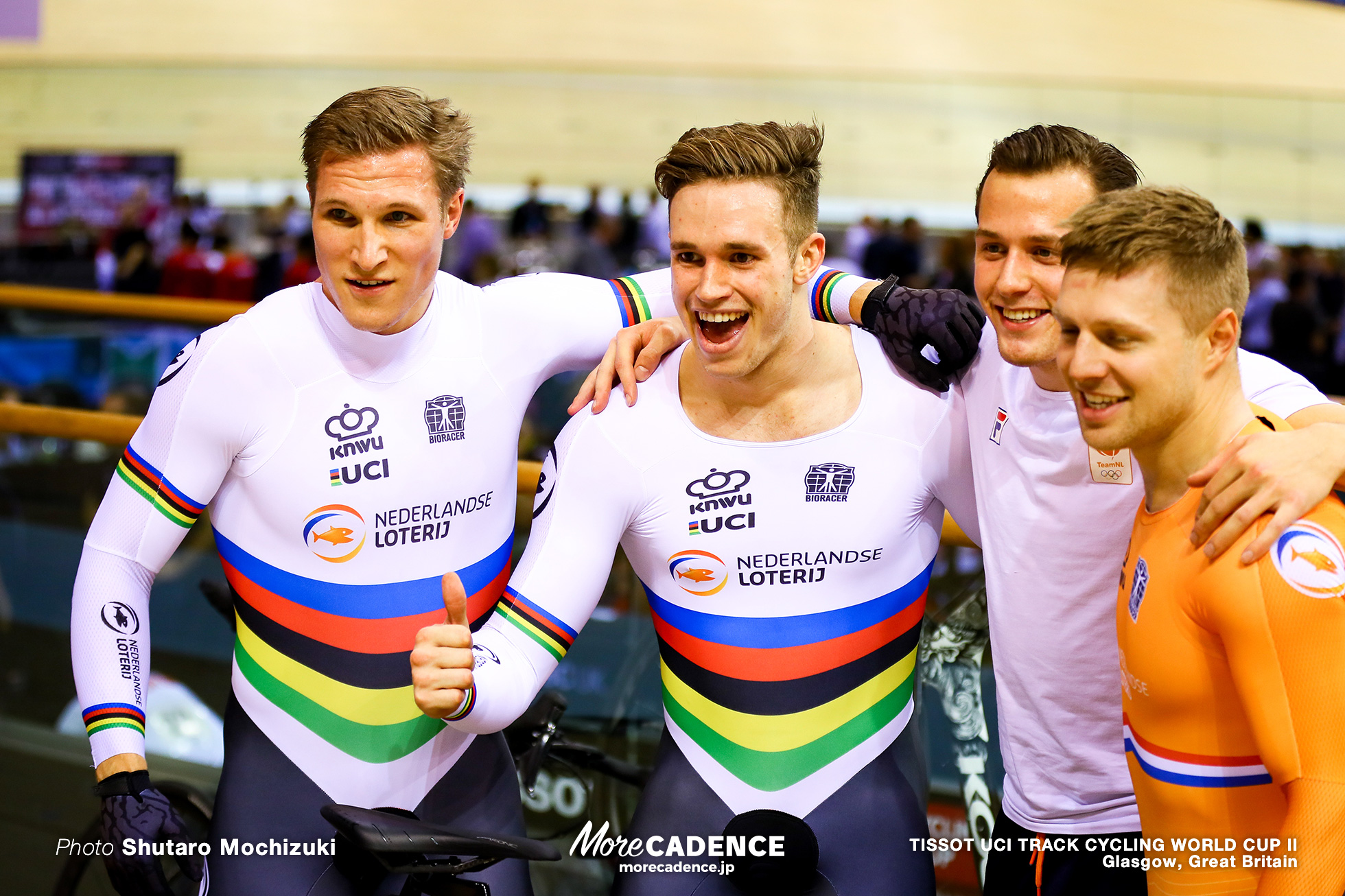 Men's Team Sprint / TISSOT UCI TRACK CYCLING WORLD CUP II, Glasgow, Great Britain