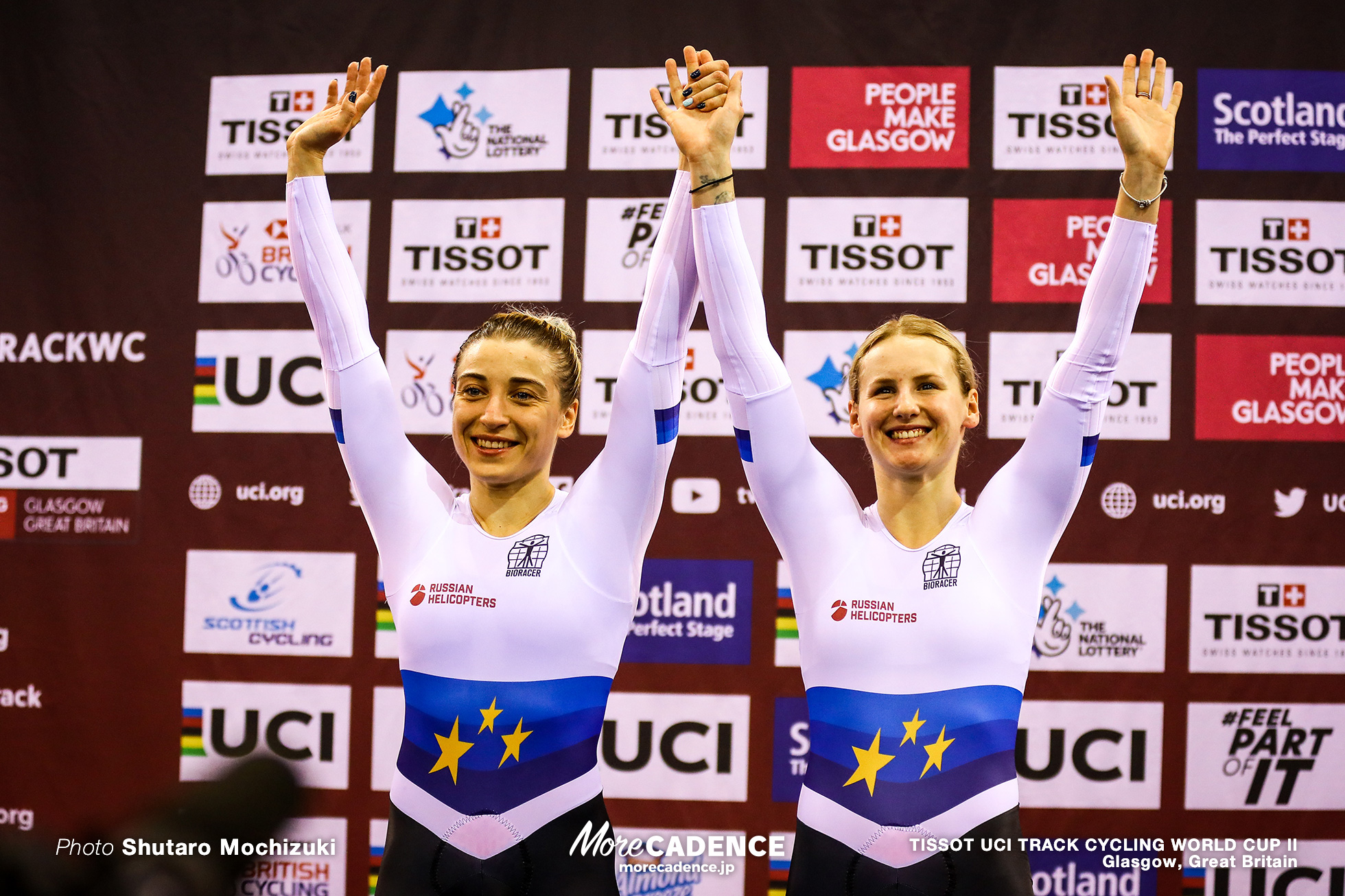 Women's Team Sprint / TISSOT UCI TRACK CYCLING WORLD CUP II, Glasgow, Great Britain