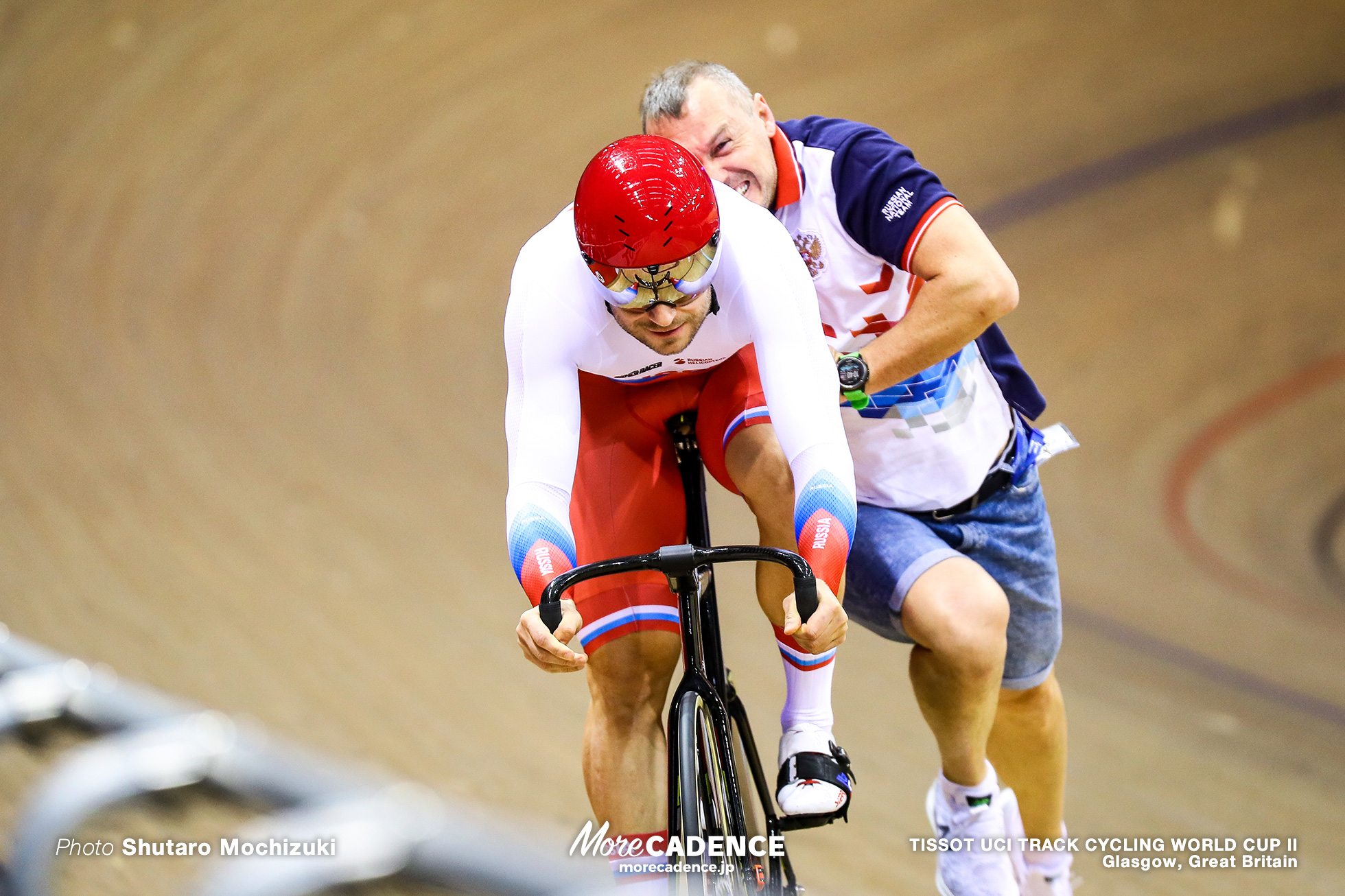 Qualifying / Men's Sprint / TISSOT UCI TRACK CYCLING WORLD CUP II, Glasgow, Great Britain