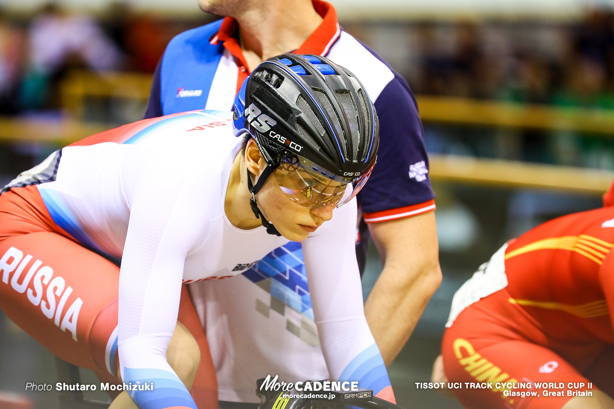 1st Round / Women's Keirin / TISSOT UCI TRACK CYCLING WORLD CUP II, Glasgow, Great Britain, Daria SHMELEVA ダリア・シュメレワ