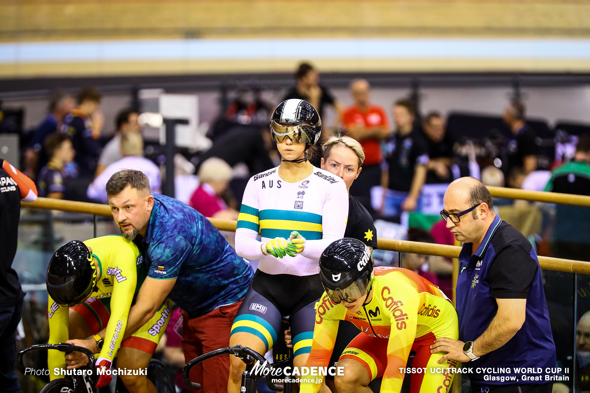 1st Round / Women's Keirin / TISSOT UCI TRACK CYCLING WORLD CUP II, Glasgow, Great Britain, Caitlin WARD ケイトリン・ワード