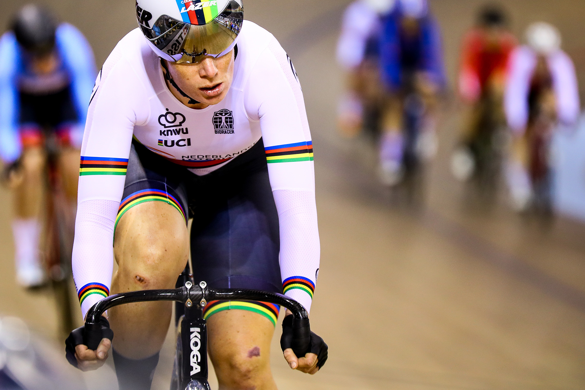 Scratch Race / Women's Omnium / TISSOT UCI TRACK CYCLING WORLD CUP II, Glasgow, Great Britain