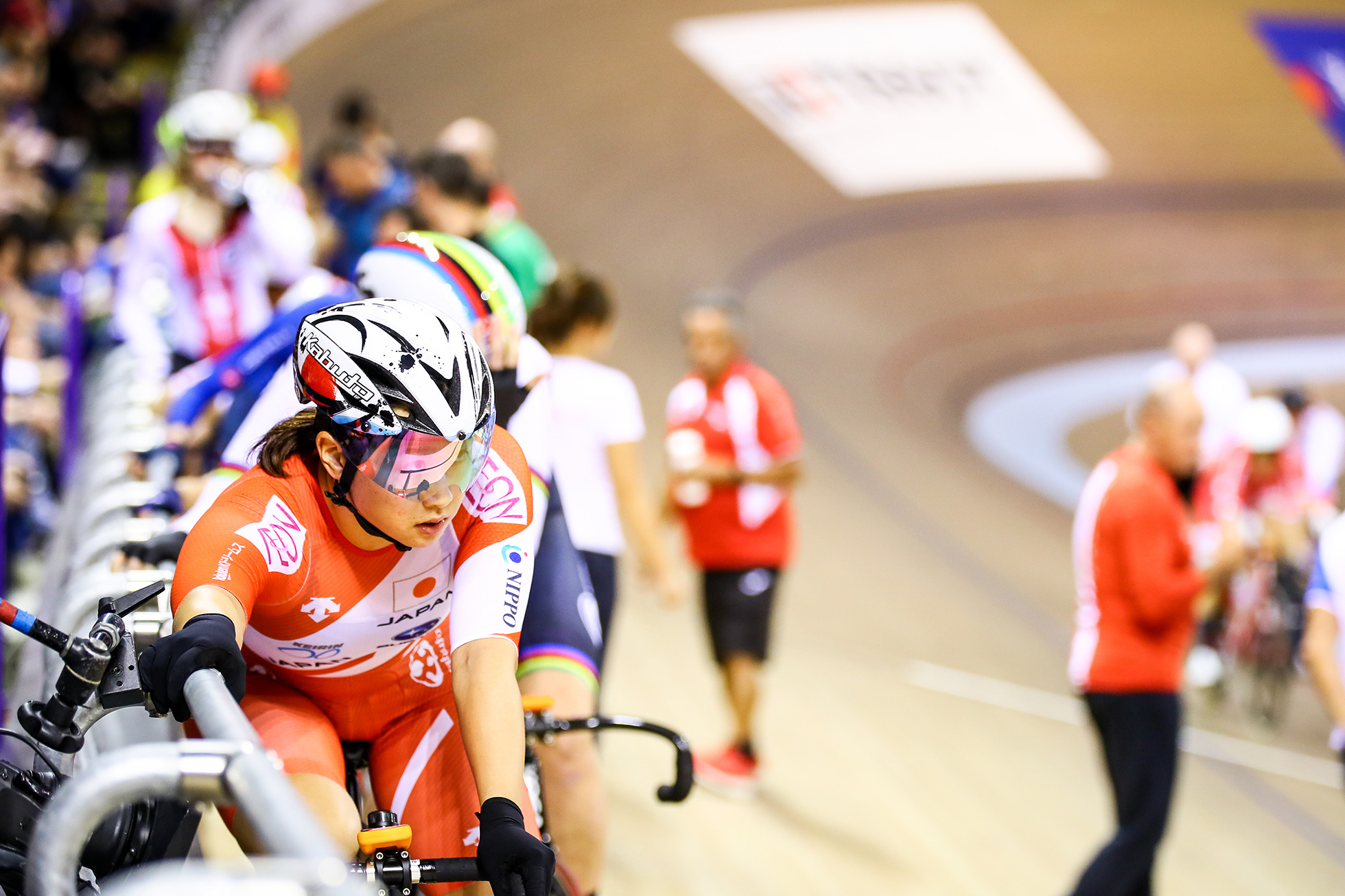 Elimination / Women's Omnium / TISSOT UCI TRACK CYCLING WORLD CUP II, Glasgow, Great Britain, 梶原悠未