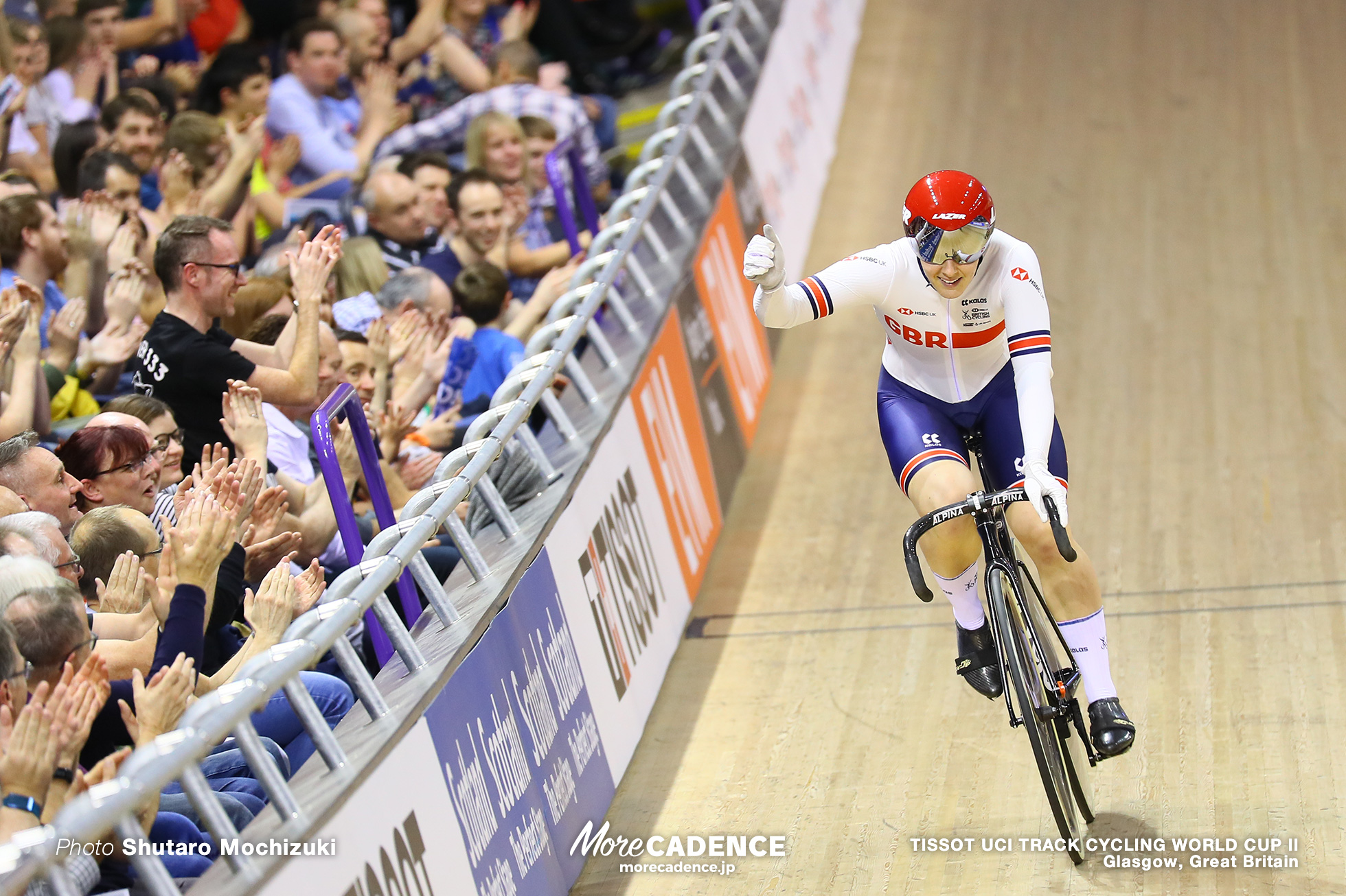 Final / Women's Keirin / TISSOT UCI TRACK CYCLING WORLD CUP II, Glasgow, Great Britain, Katy MARCHANT ケイティー・マーシャン