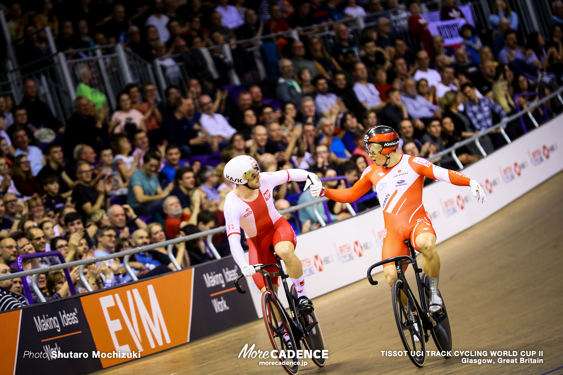 Final / Men's Sprint / TISSOT UCI TRACK CYCLING WORLD CUP II, Glasgow, Great Britain