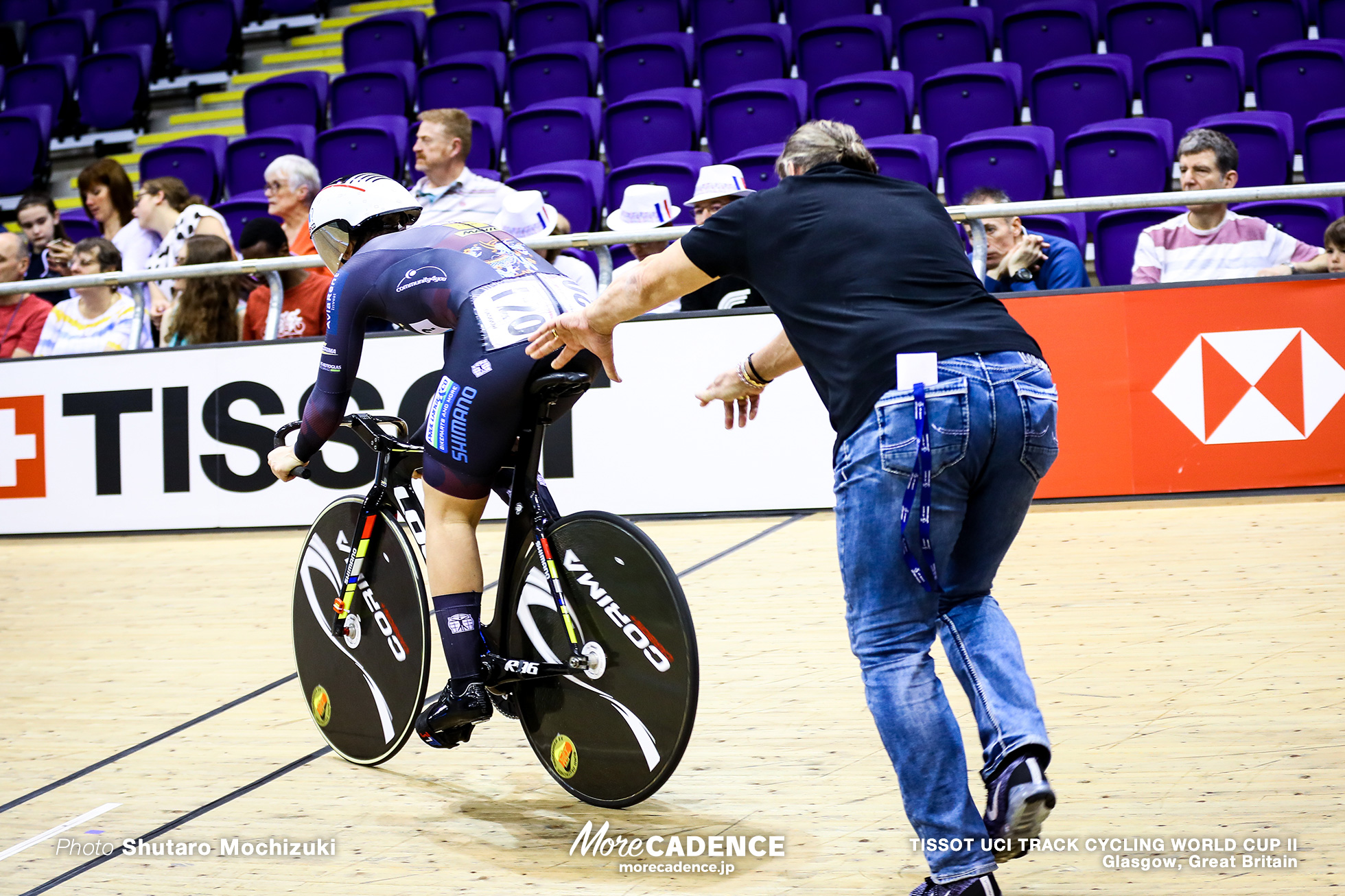 Qualifying / Women's Sprint / TISSOT UCI TRACK CYCLING WORLD CUP II, Glasgow, Great Britain, Pauline Sophie GRABOSCH ポーリン・グラボッシュ