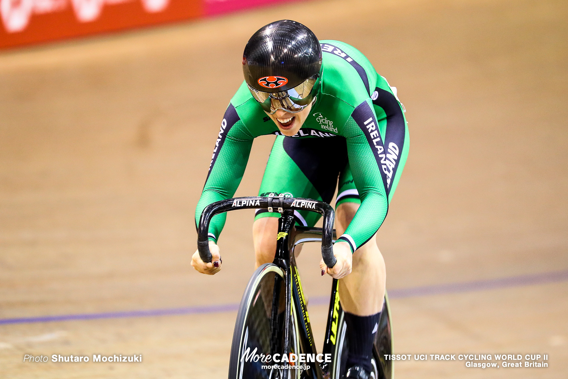 Qualifying / Women's Sprint / TISSOT UCI TRACK CYCLING WORLD CUP II, Glasgow, Great Britain, Robyn STEWART ロビン・スチュワート