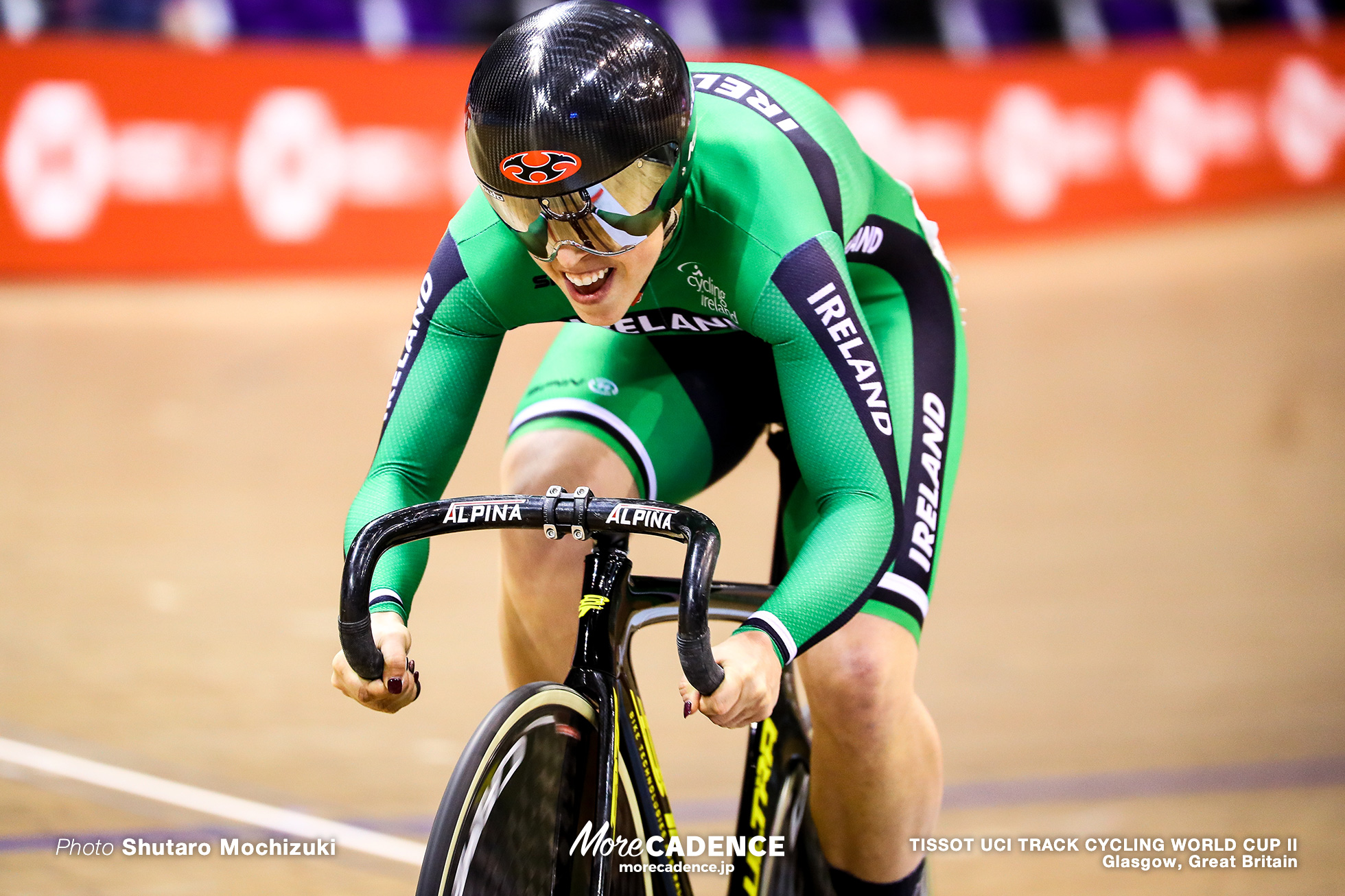 Qualifying / Women's Sprint / TISSOT UCI TRACK CYCLING WORLD CUP II, Glasgow, Great Britain, Robyn STEWART ロビン・スチュワート